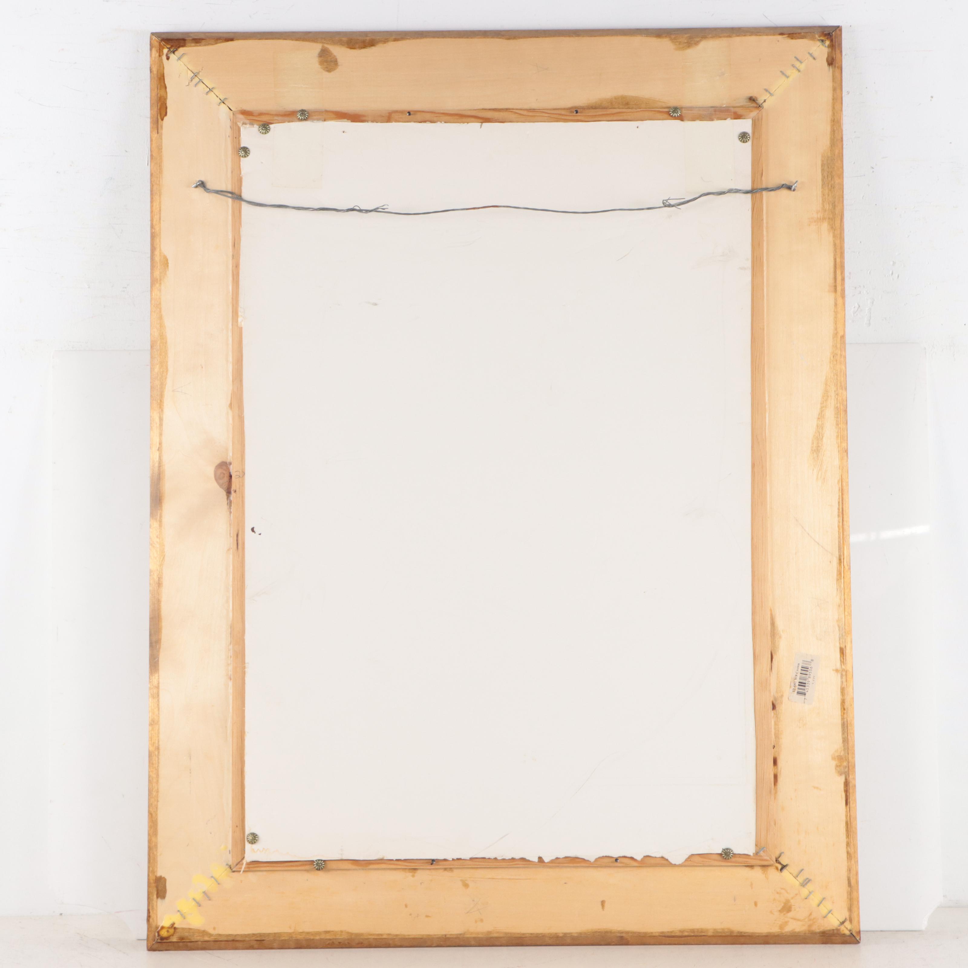 Offset Lithograph After Edmund Blair Leighton "The Accolade"