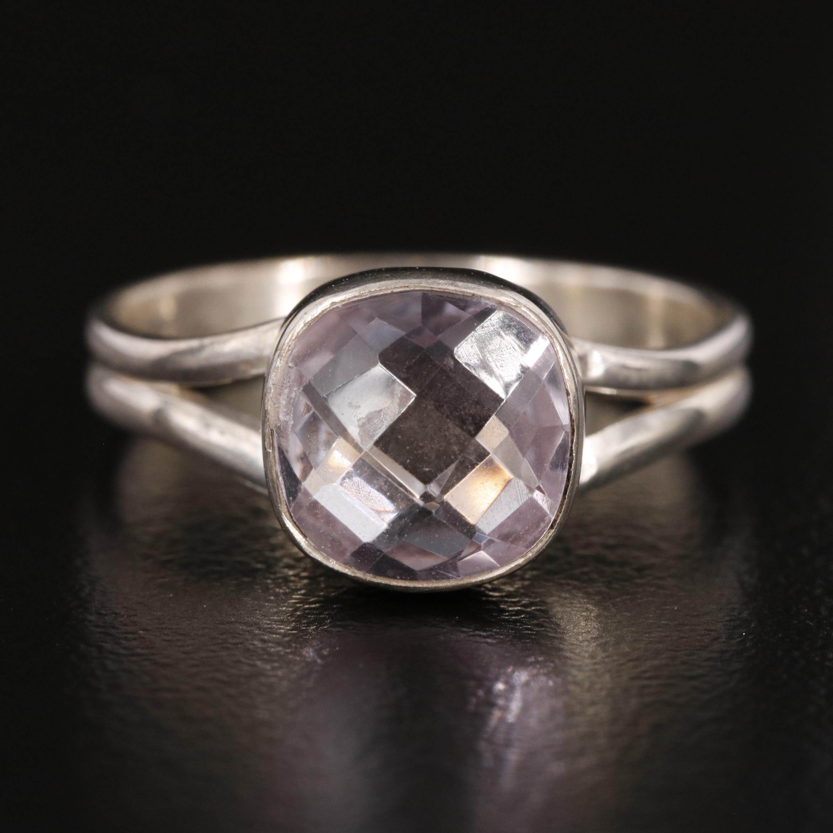 Sterling Amethyst Ring