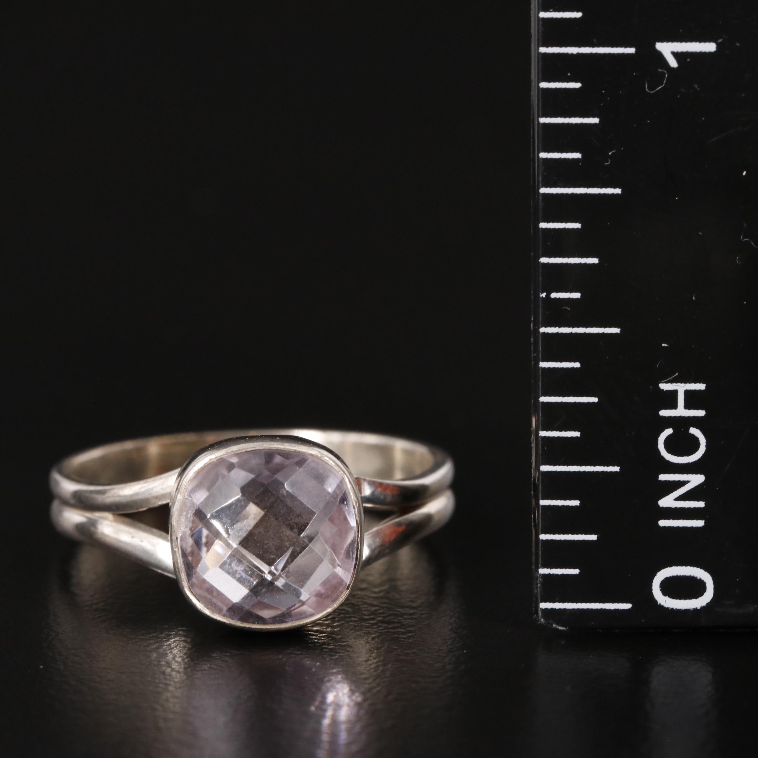 Sterling Amethyst Ring
