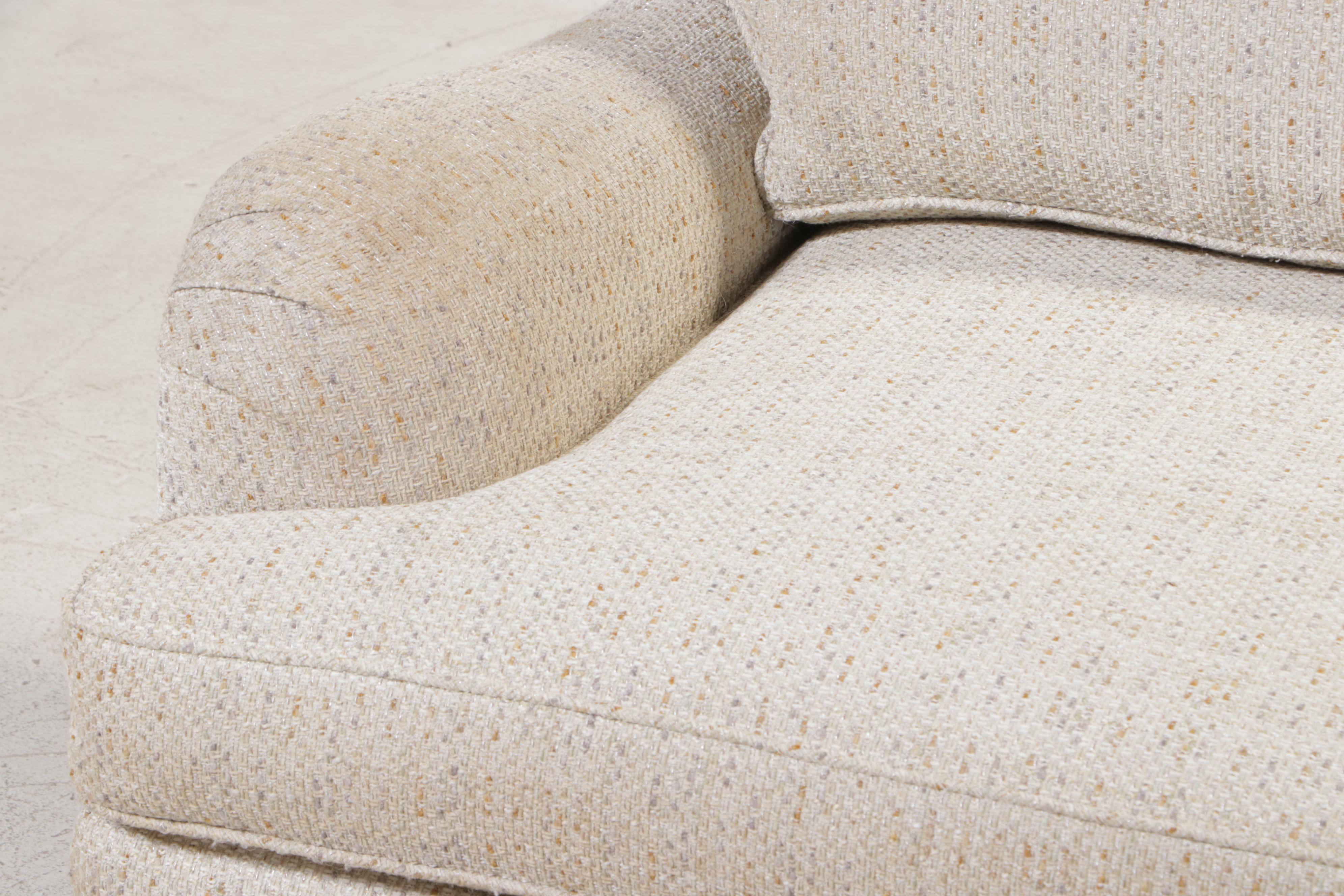 Custom-Upholstered English Roll-Arm Sofa