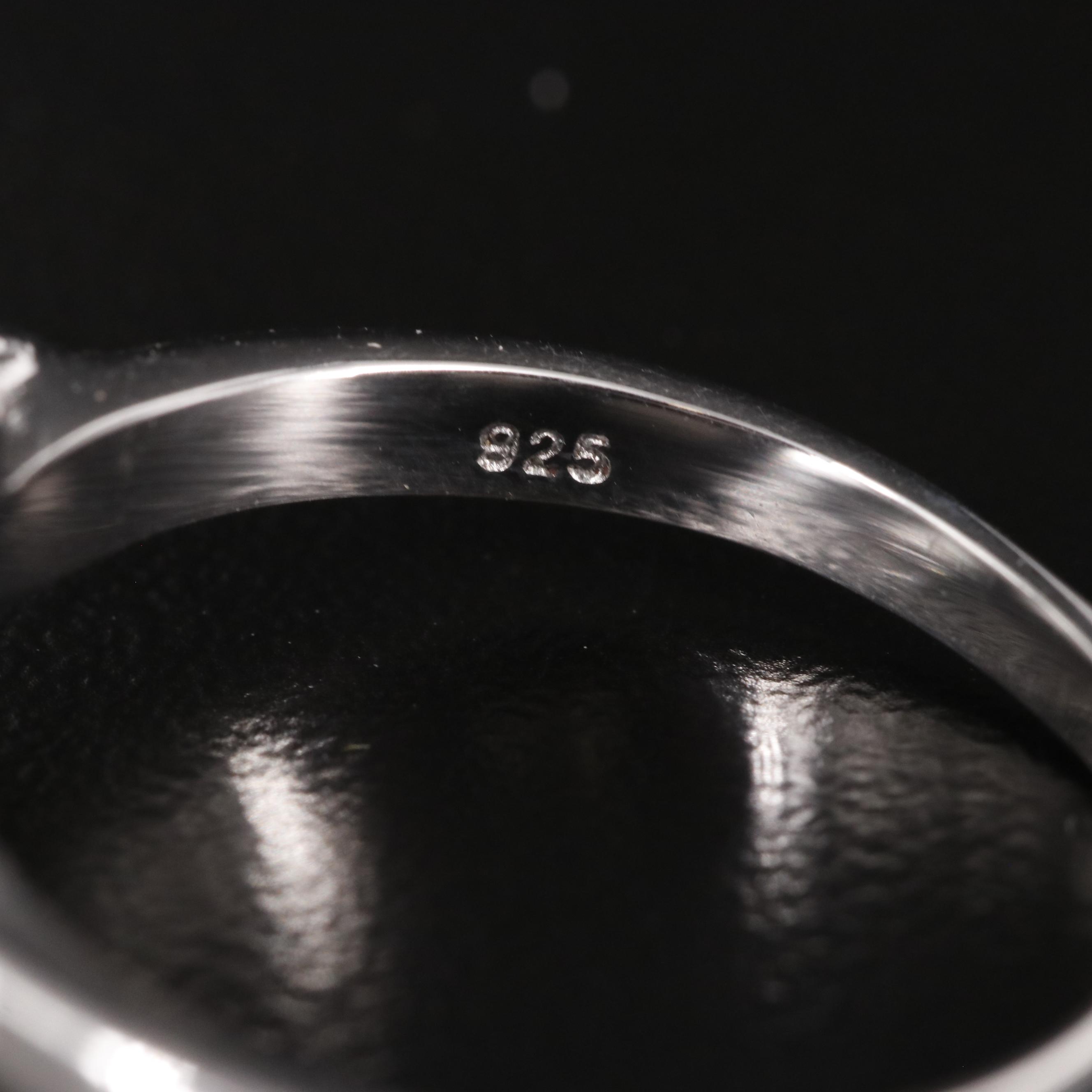 Sterling Mystic Topaz Ring