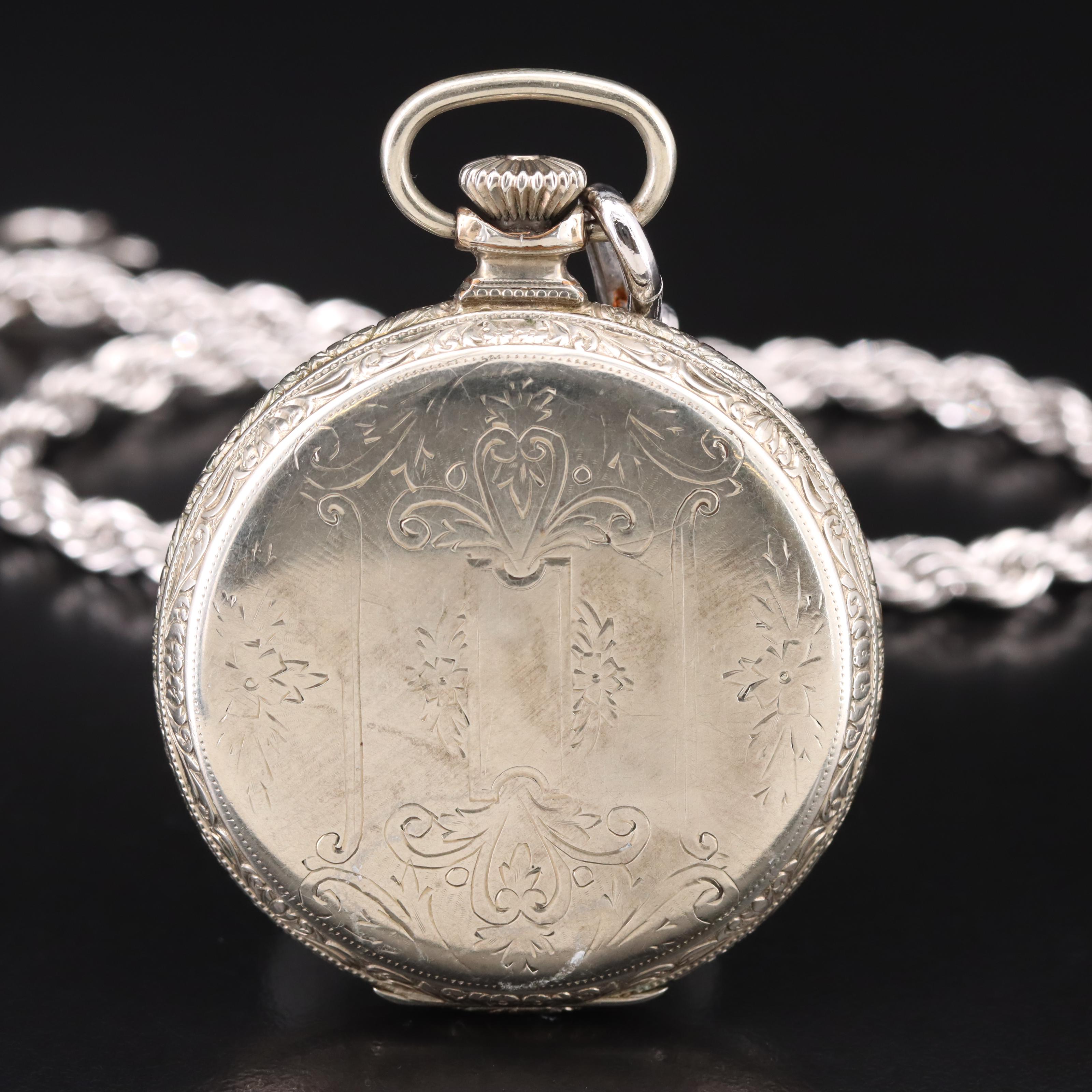 1924 Elgin The Boulevard Pocket Watch