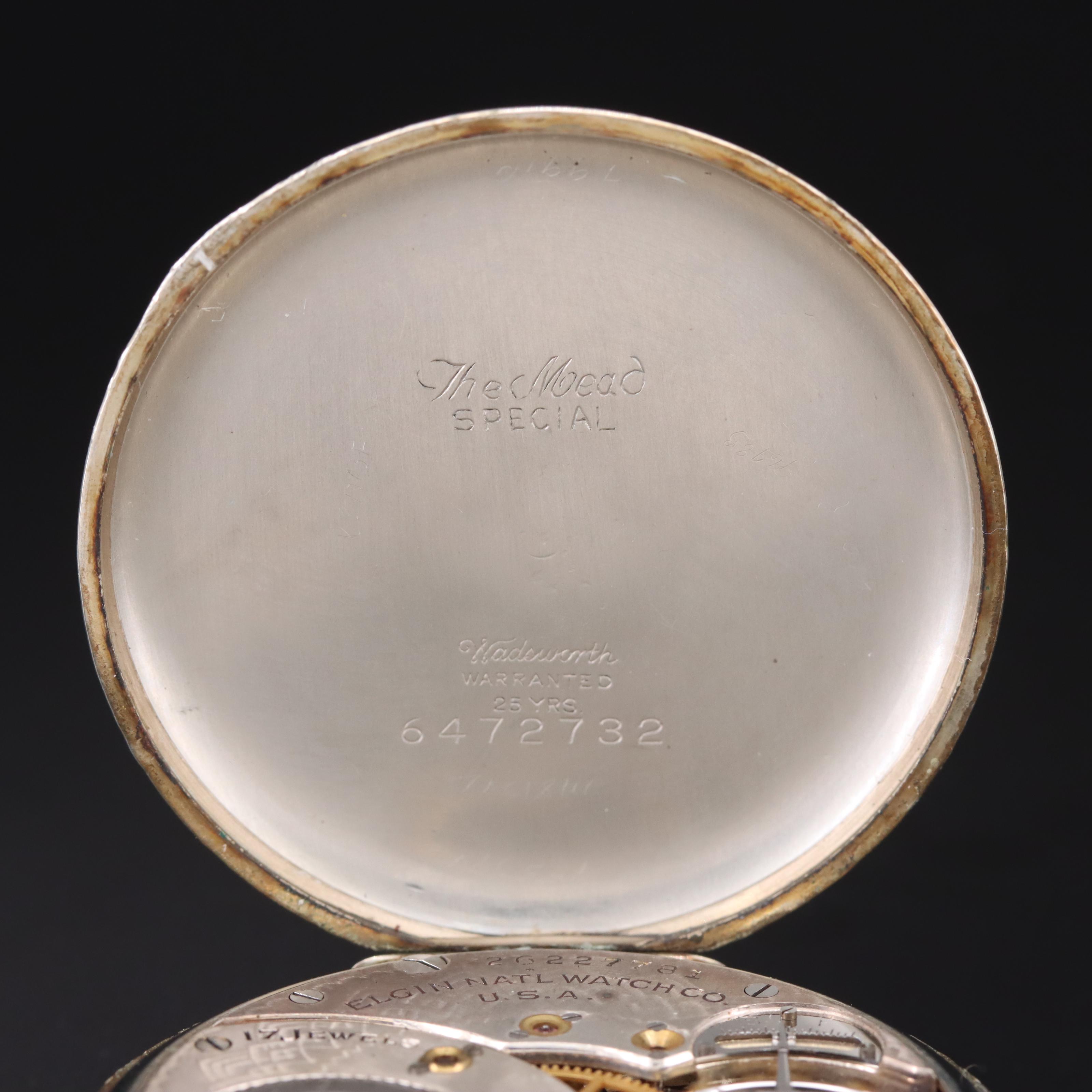 1924 Elgin The Boulevard Pocket Watch