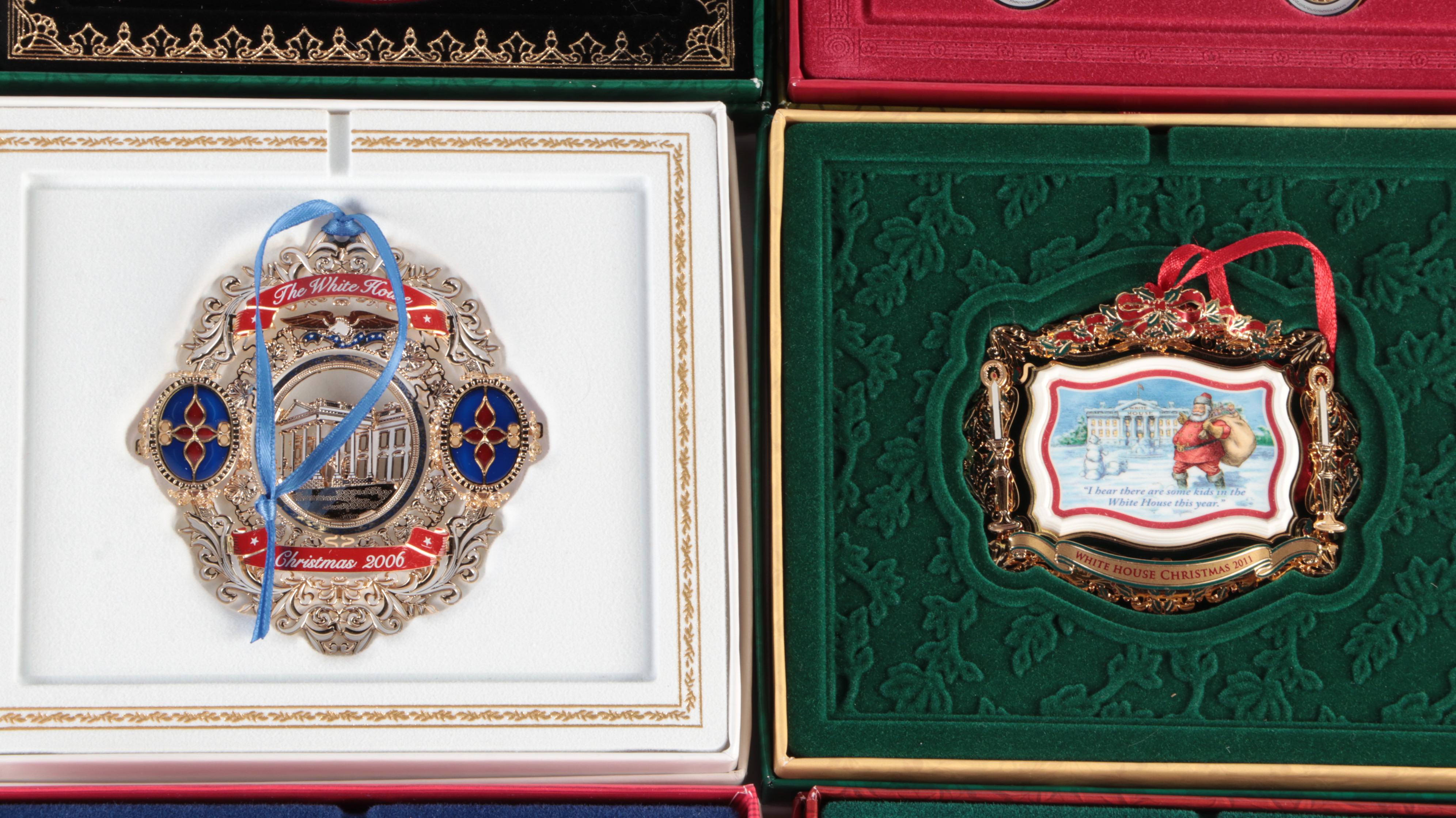 White House Historical Association and Other Christmas Tree Ornaments