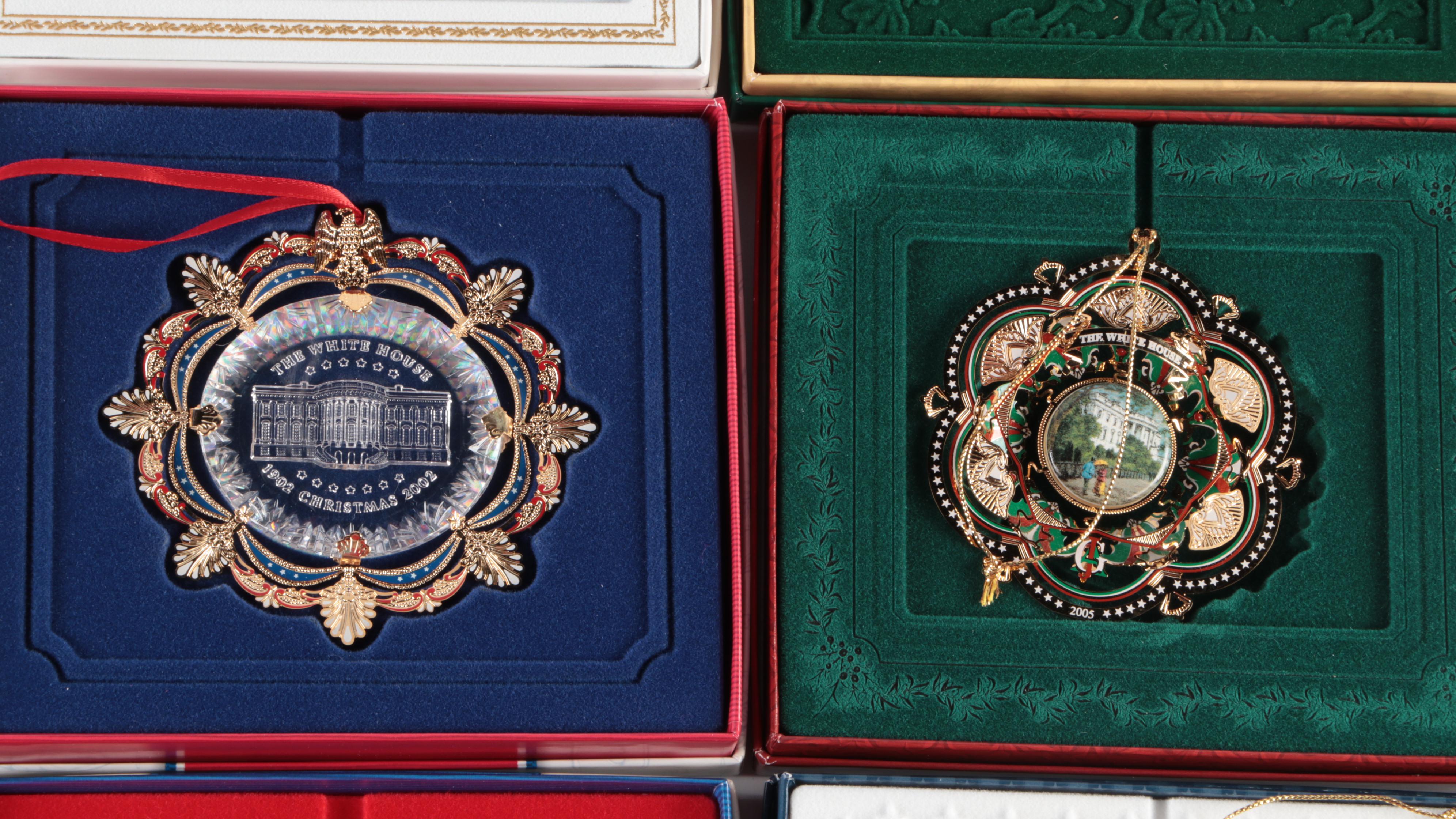 White House Historical Association and Other Christmas Tree Ornaments