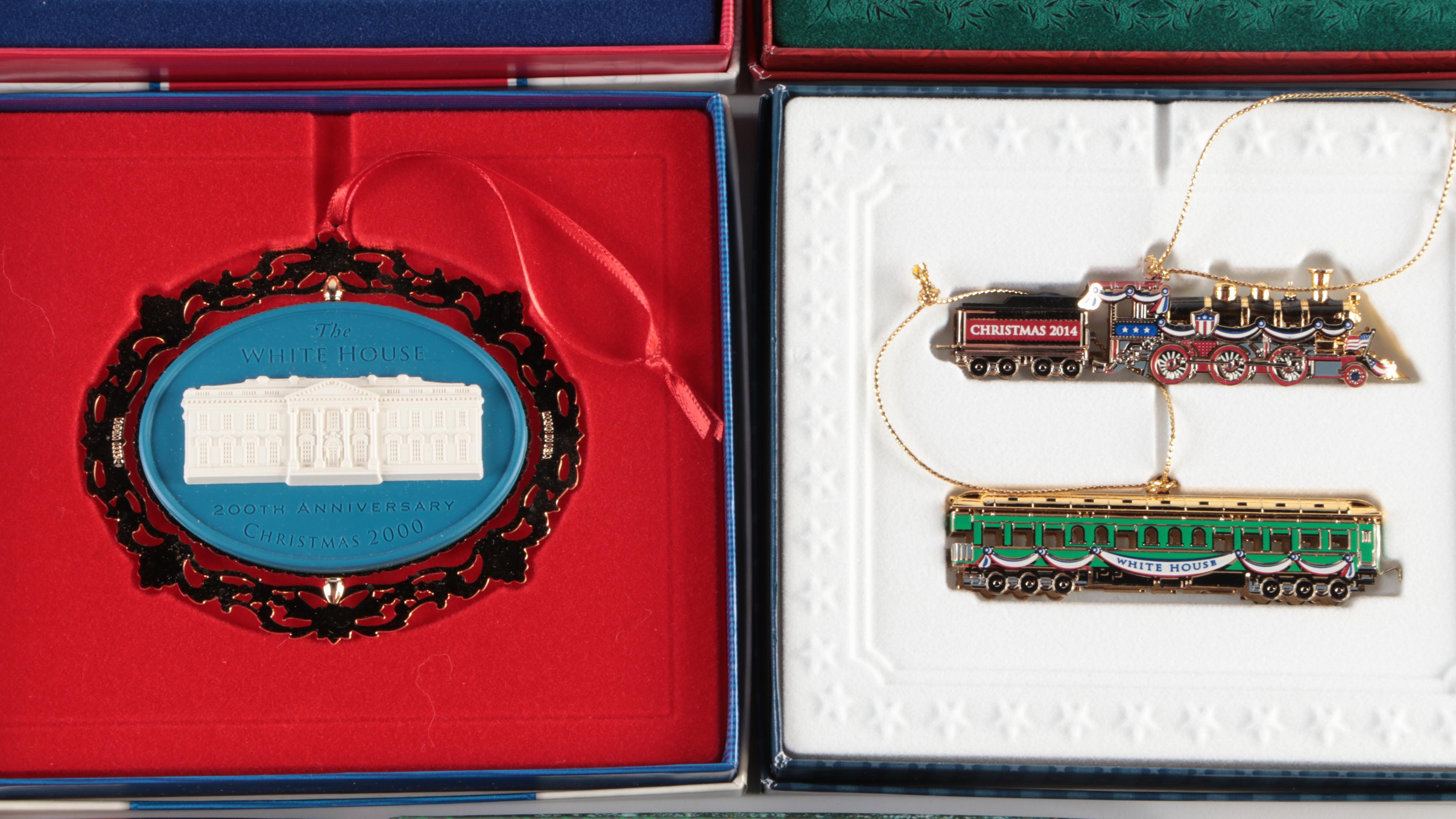 White House Historical Association and Other Christmas Tree Ornaments