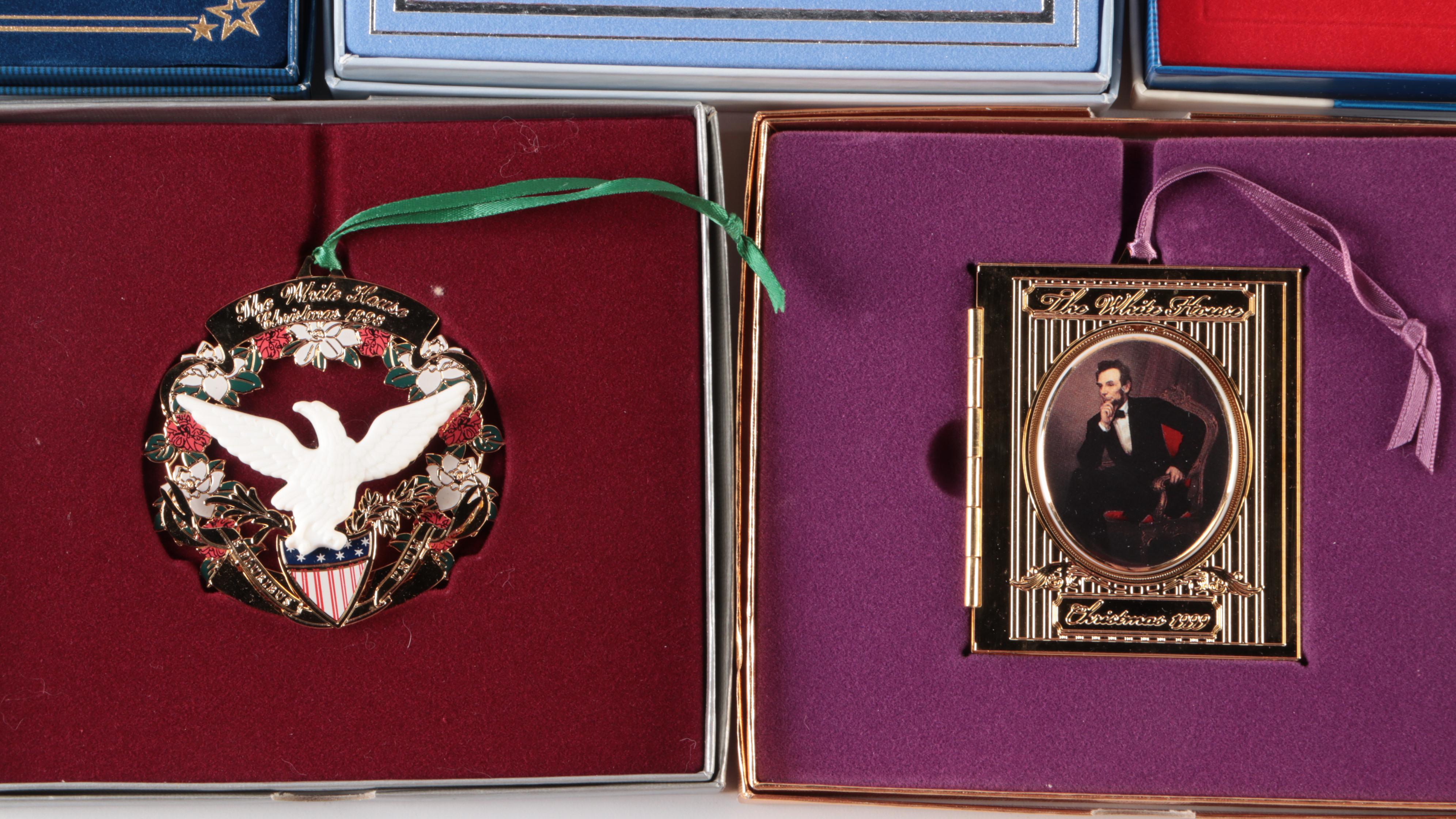 White House Historical Association and Other Christmas Tree Ornaments
