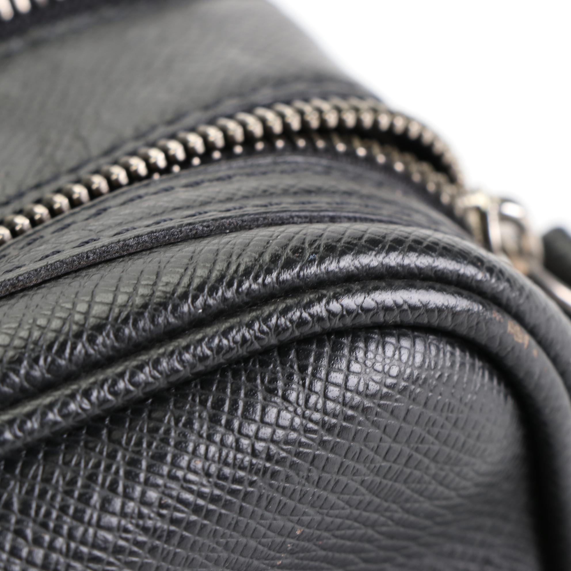 Louis Vuitton Trousse Ivan Toiletries Bag in Ardoise Taïga Leather