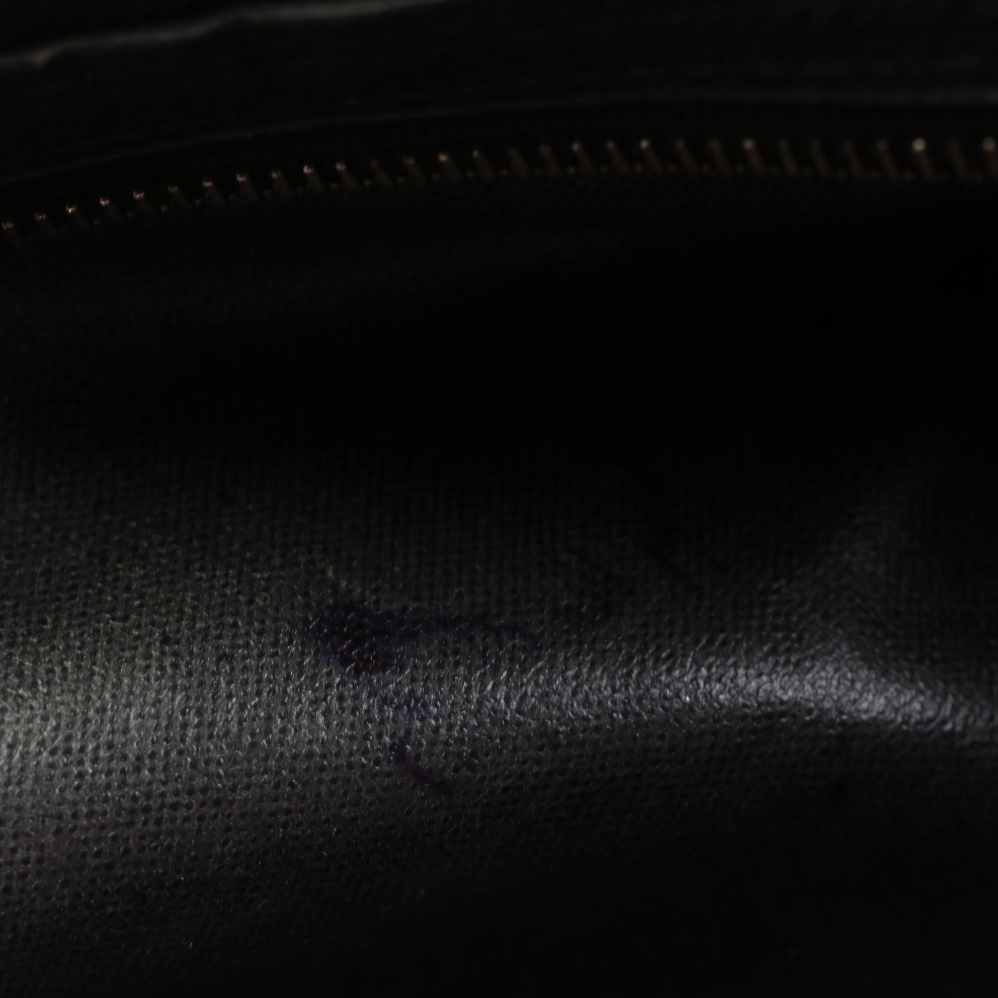 Louis Vuitton Trousse Ivan Toiletries Bag in Ardoise Taïga Leather