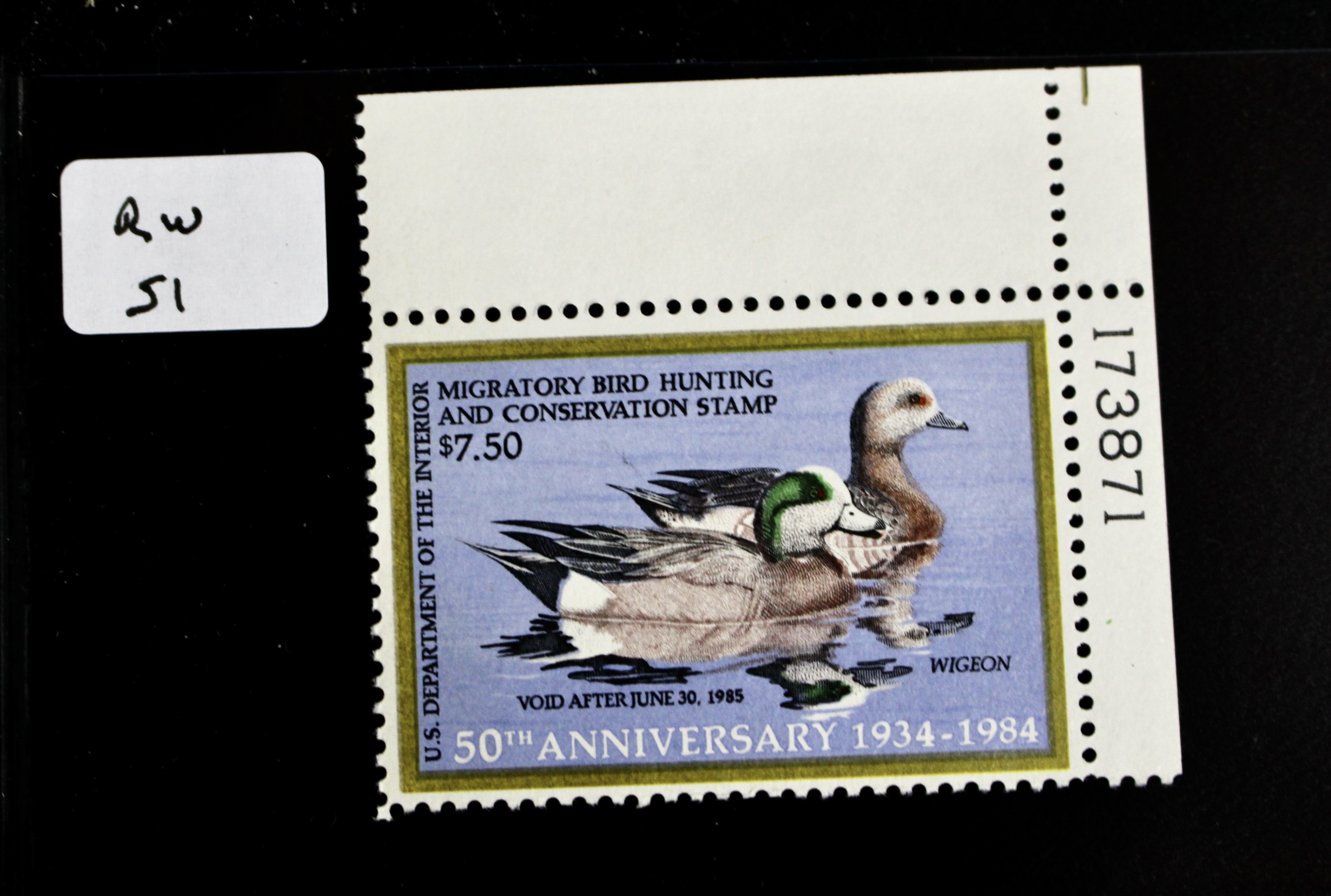 Thirteen Different U.S. Mint Never Hinged Duck Stamps