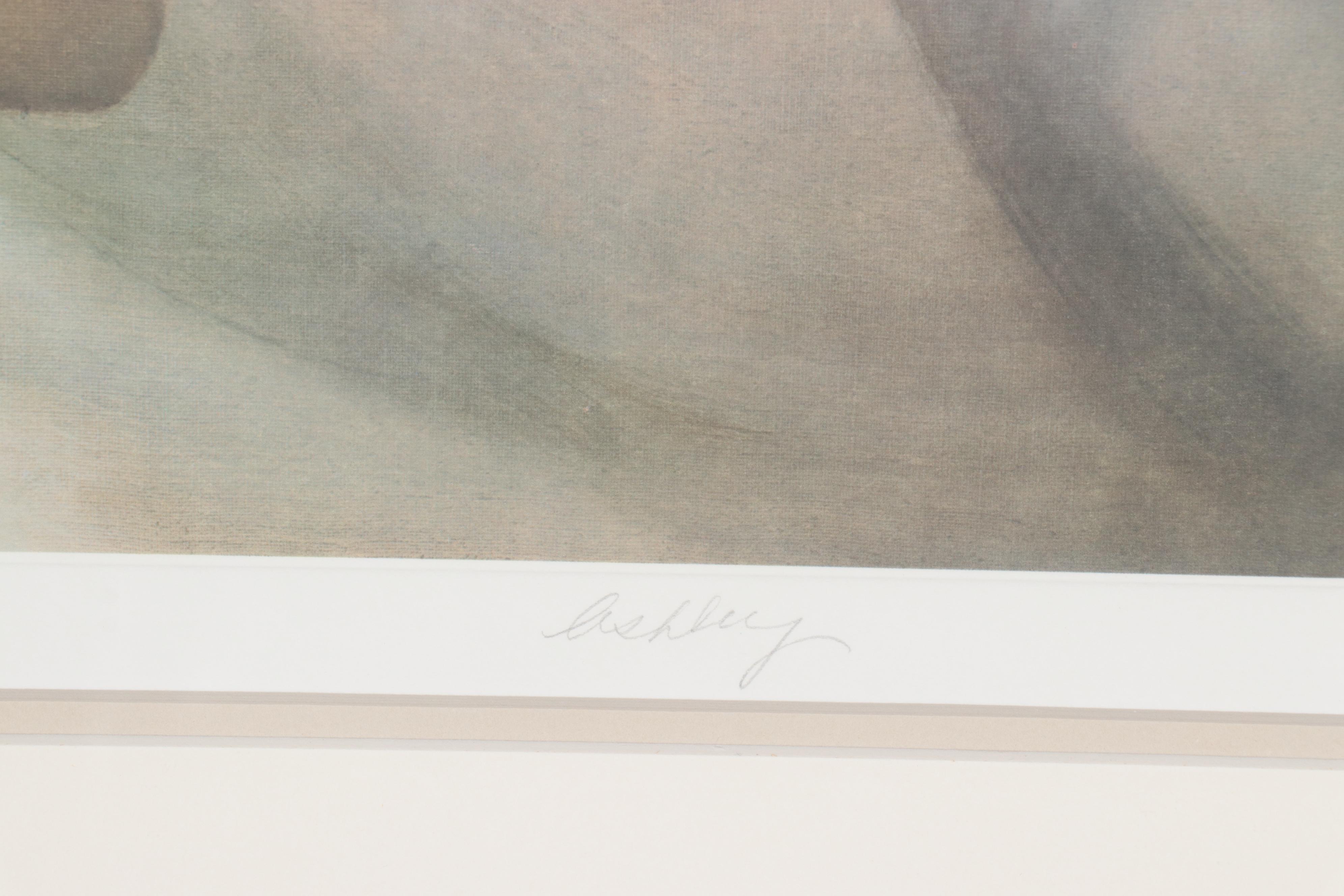 Nancy Noel Offset Lithograph "Ashley," Mid to Late 20th Century