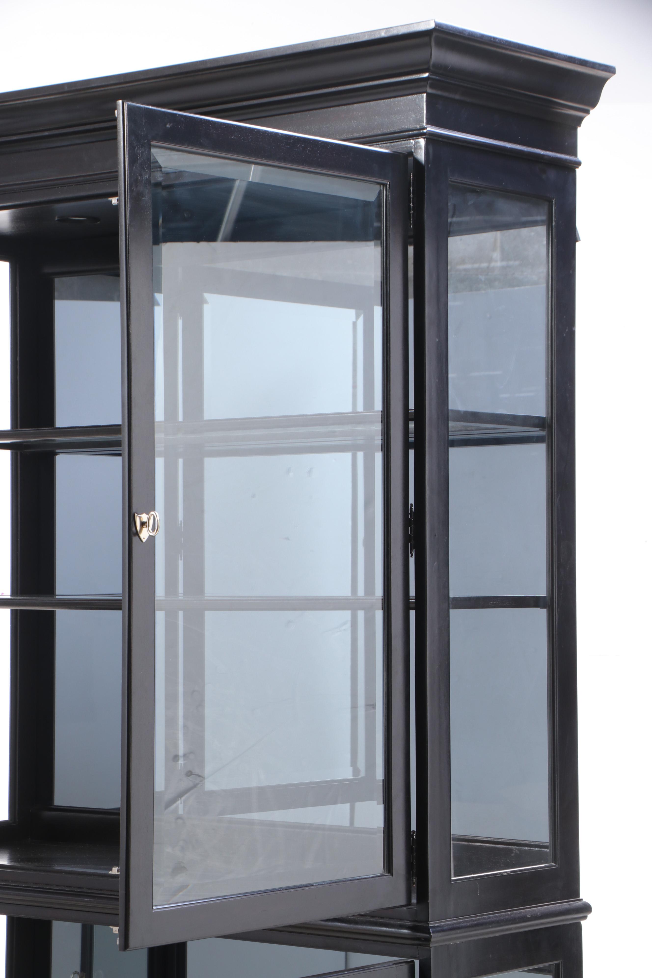 Drexel Heritage "Portobello Couture" Ebonized China Cabinet