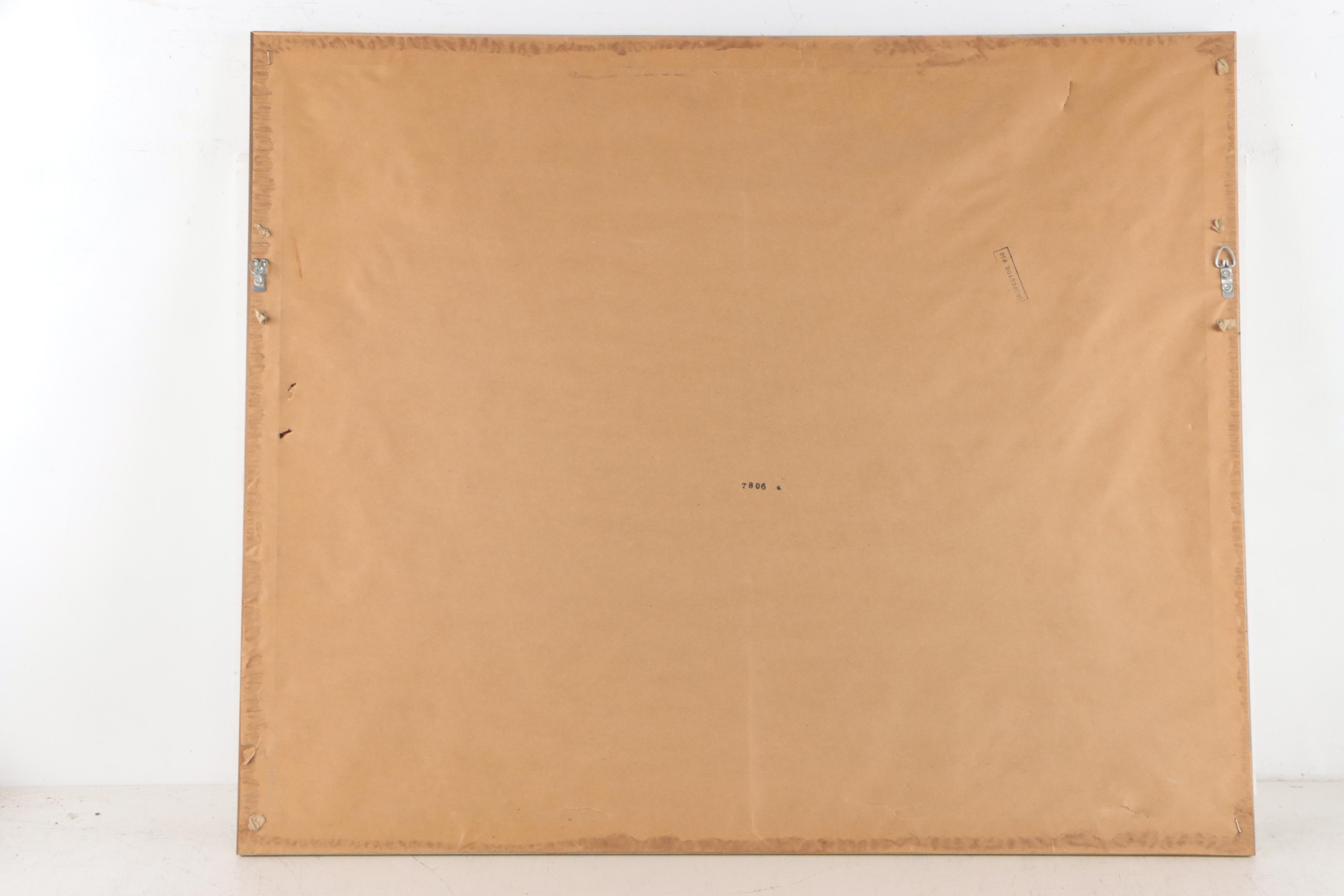 Offset Lithograph After Alfred Augustus Glendening "Spring: Picking Flowers"