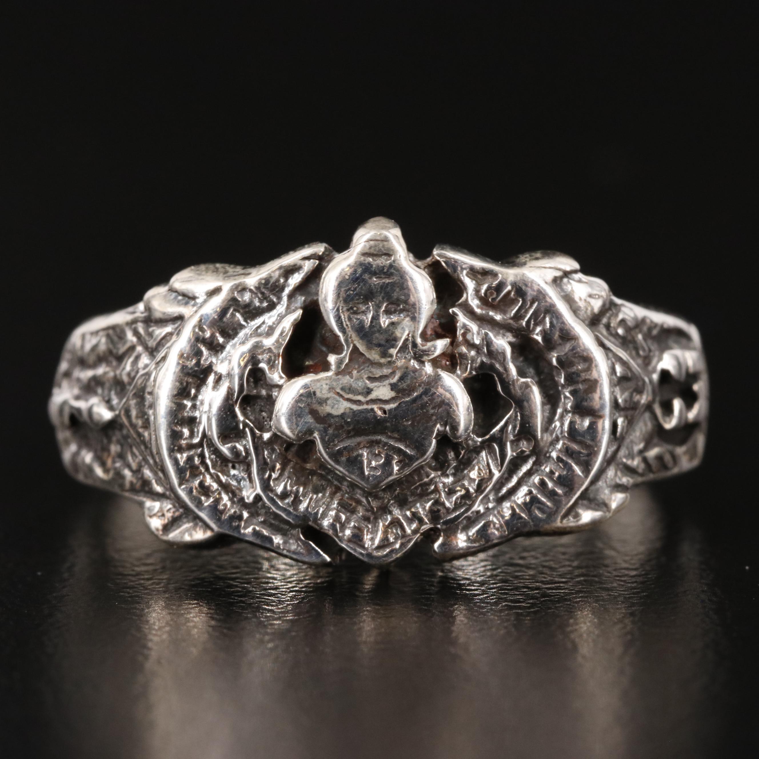 Sterling Textured Ring