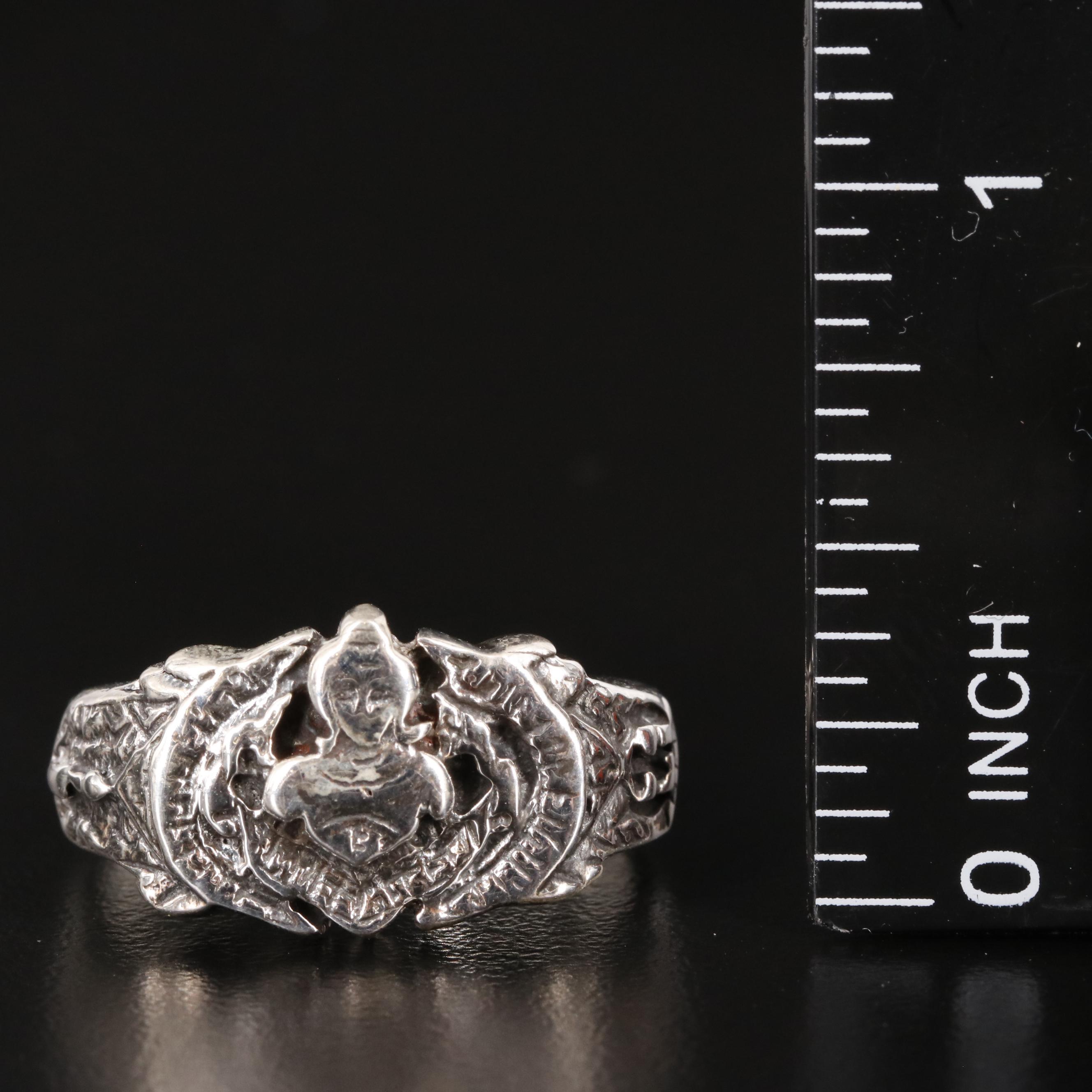 Sterling Textured Ring