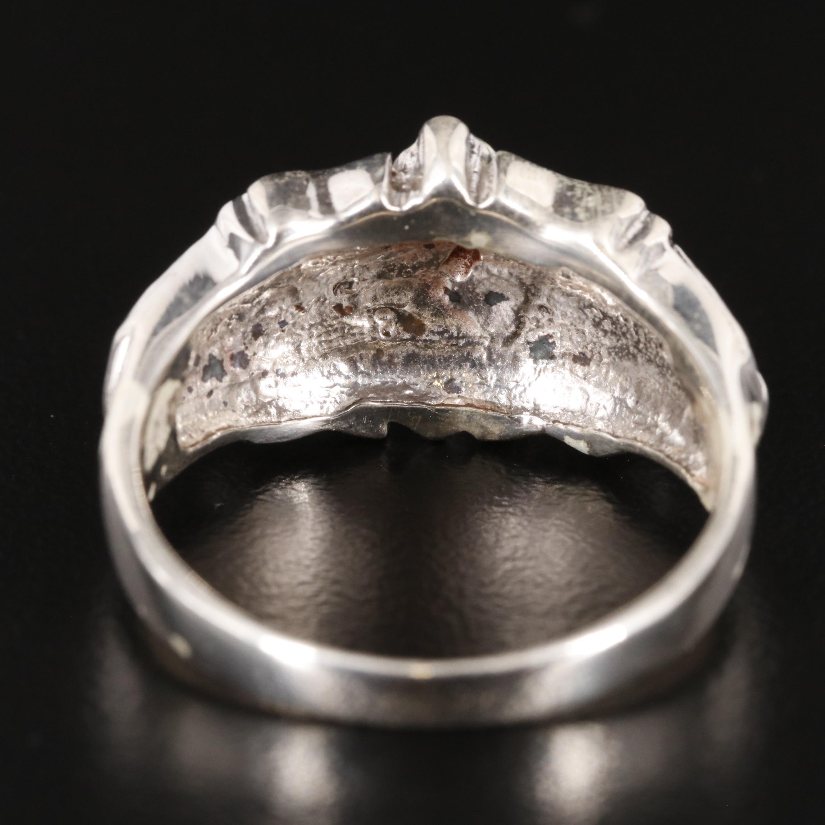 Sterling Textured Ring