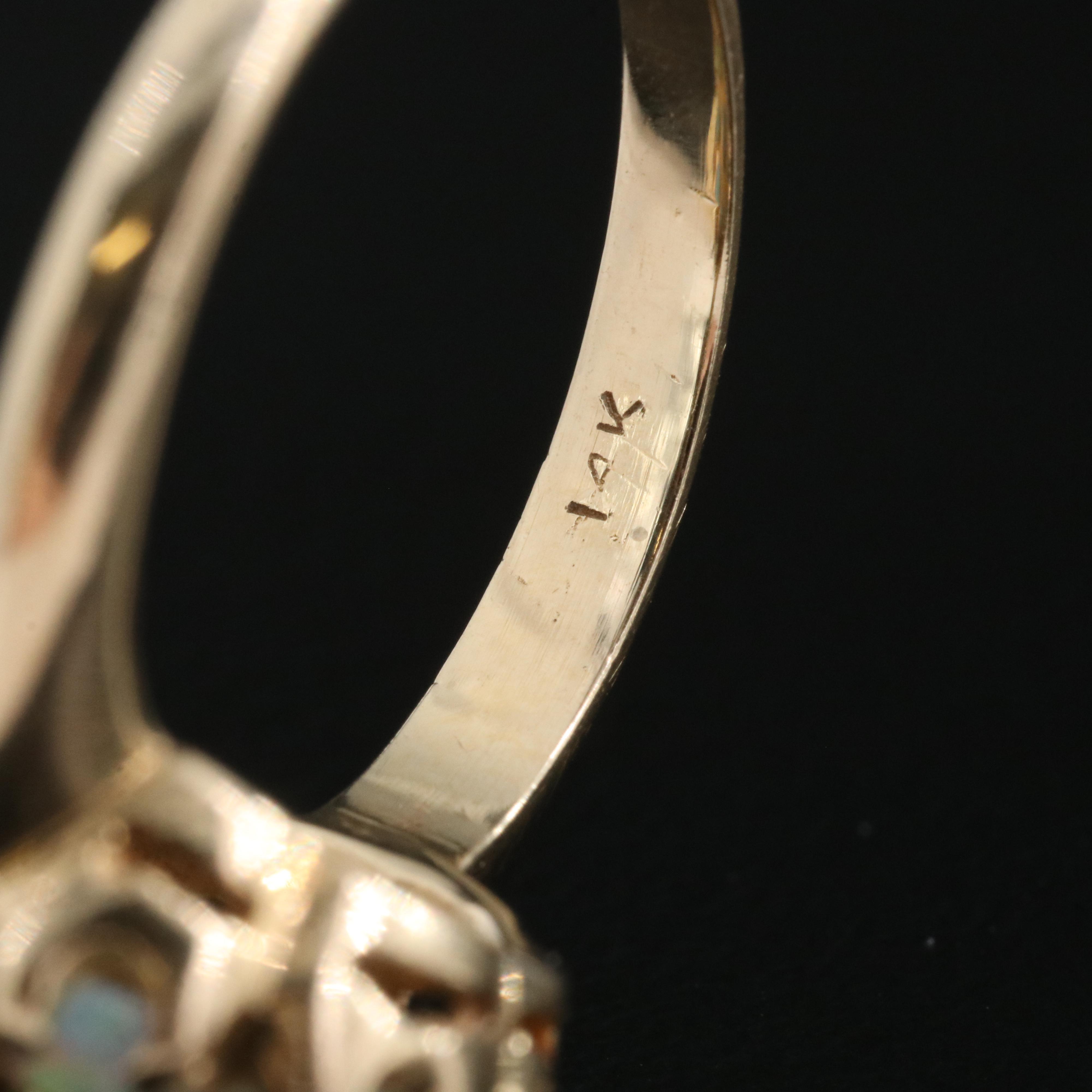 14K Opal Ring