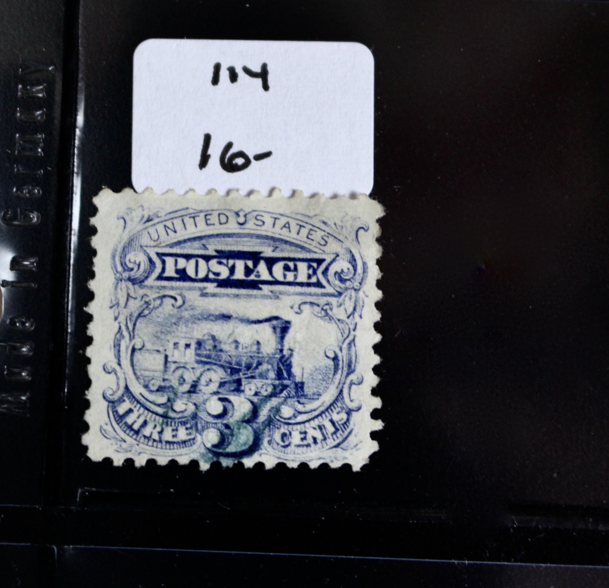 Six Early Used U.S. Postage Stamps