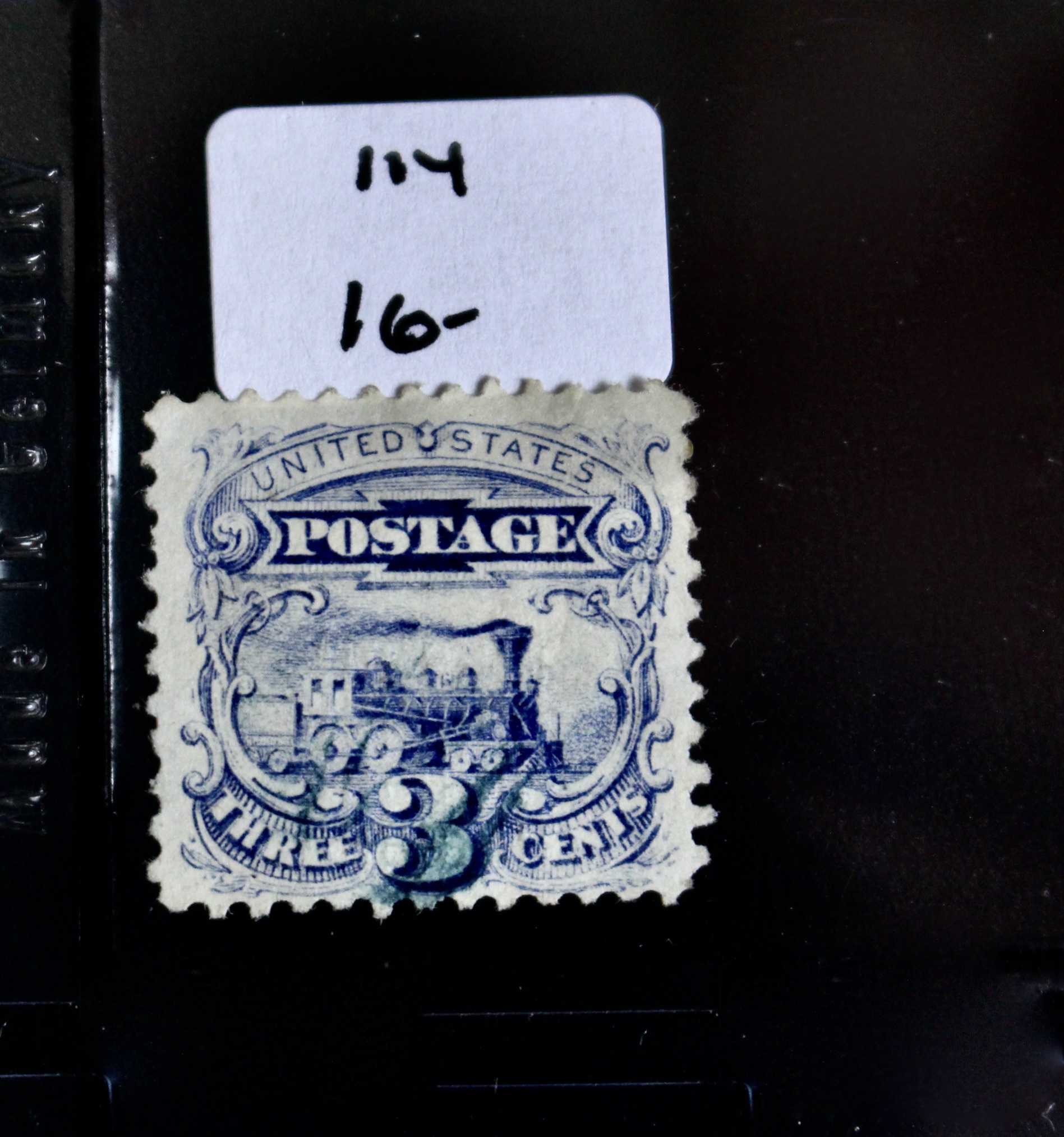 Six Early Used U.S. Postage Stamps