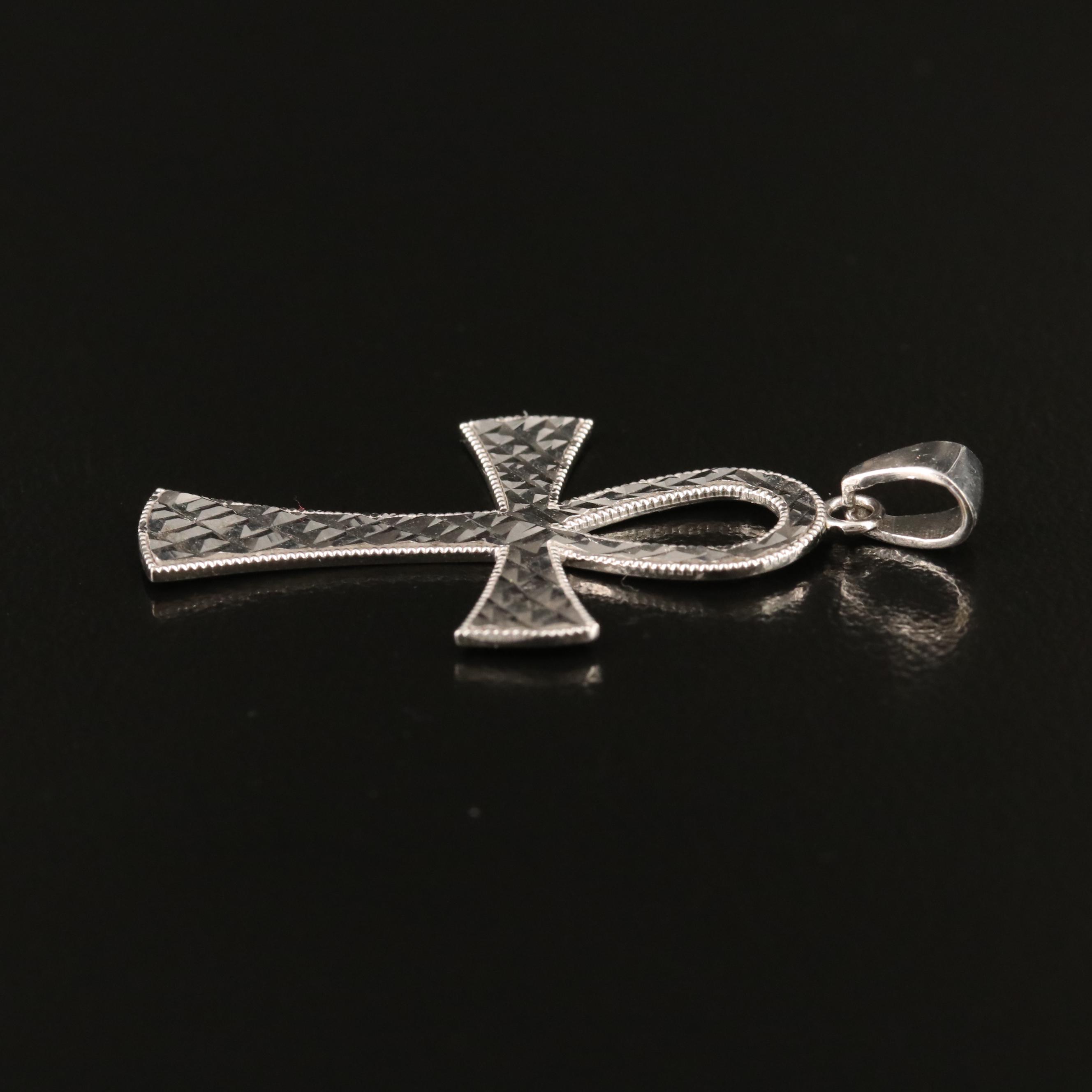 14K Ankh Pendant