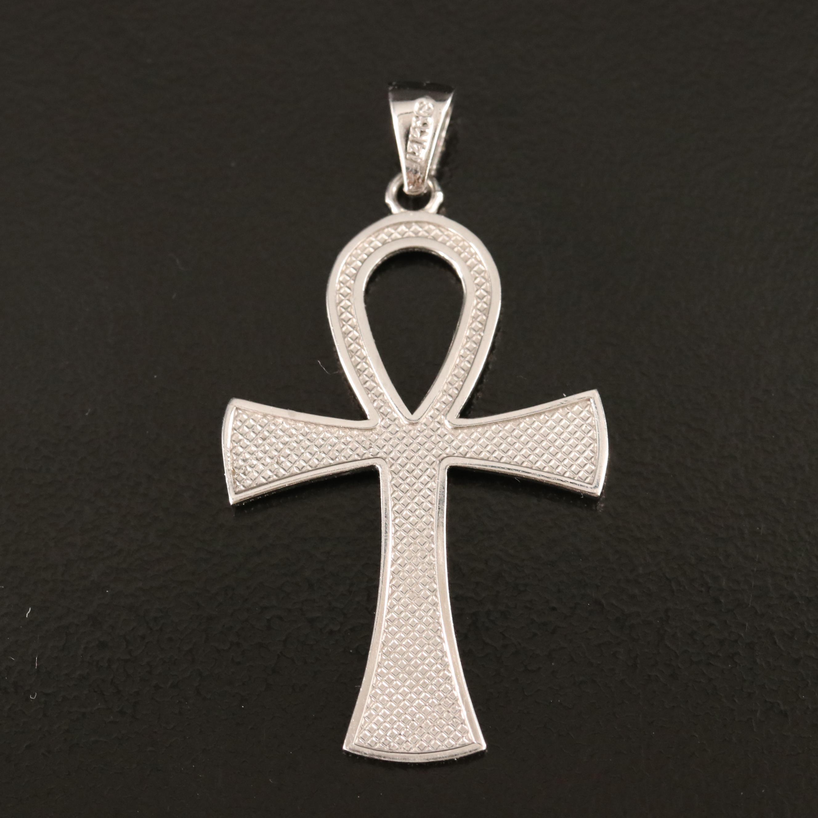 14K Ankh Pendant