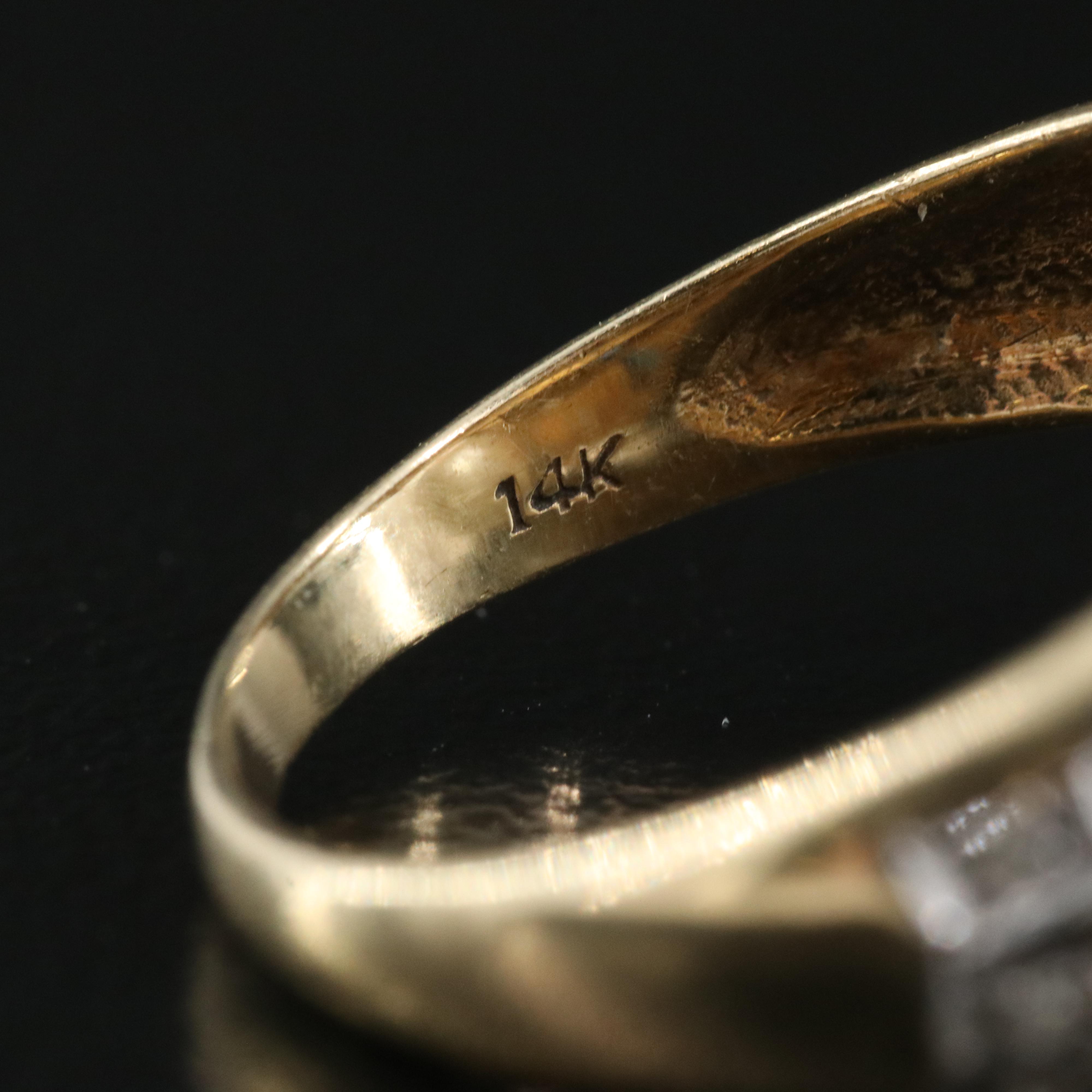 14K Pearl, Diamond and Sapphire Ring