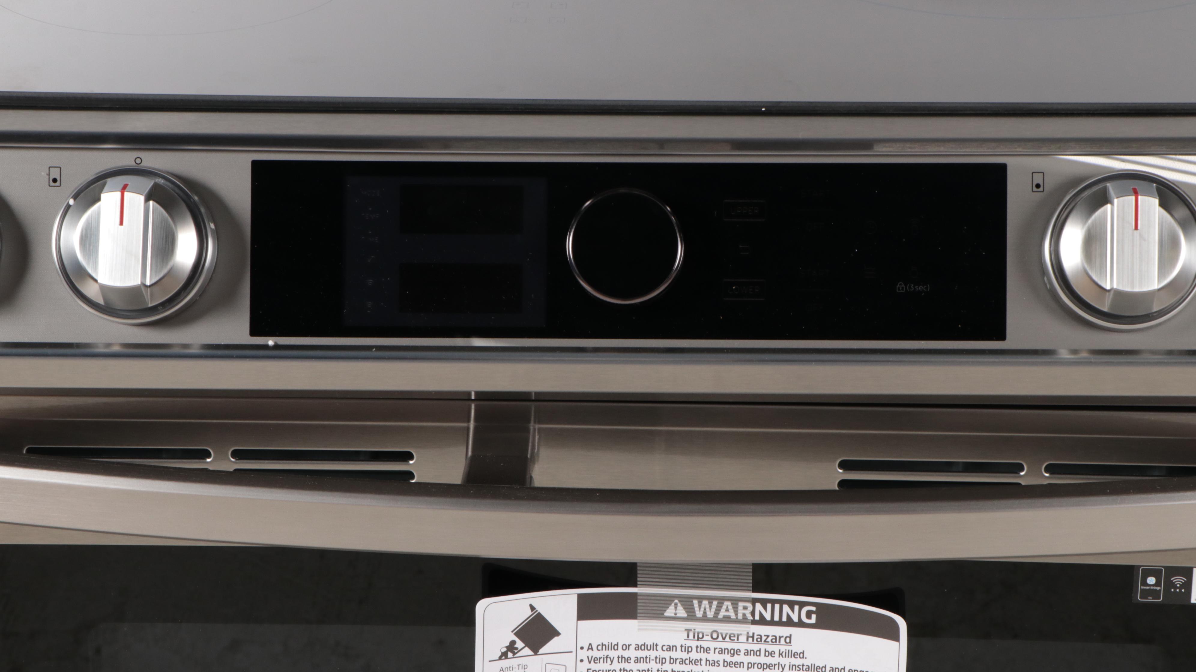 Samsung Stainless Steel Slide-in Electric Range With Smart Dial and Air Fry