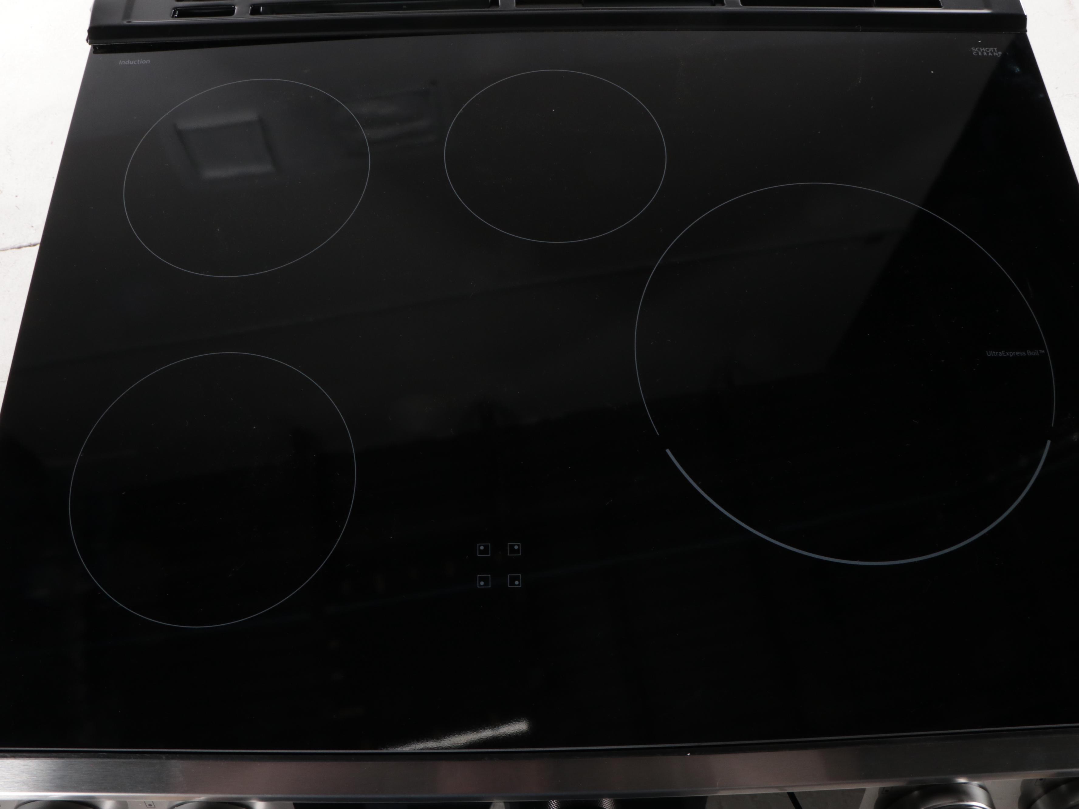 Samsung Stainless Steel Slide-in Electric Range With Smart Dial and Air Fry