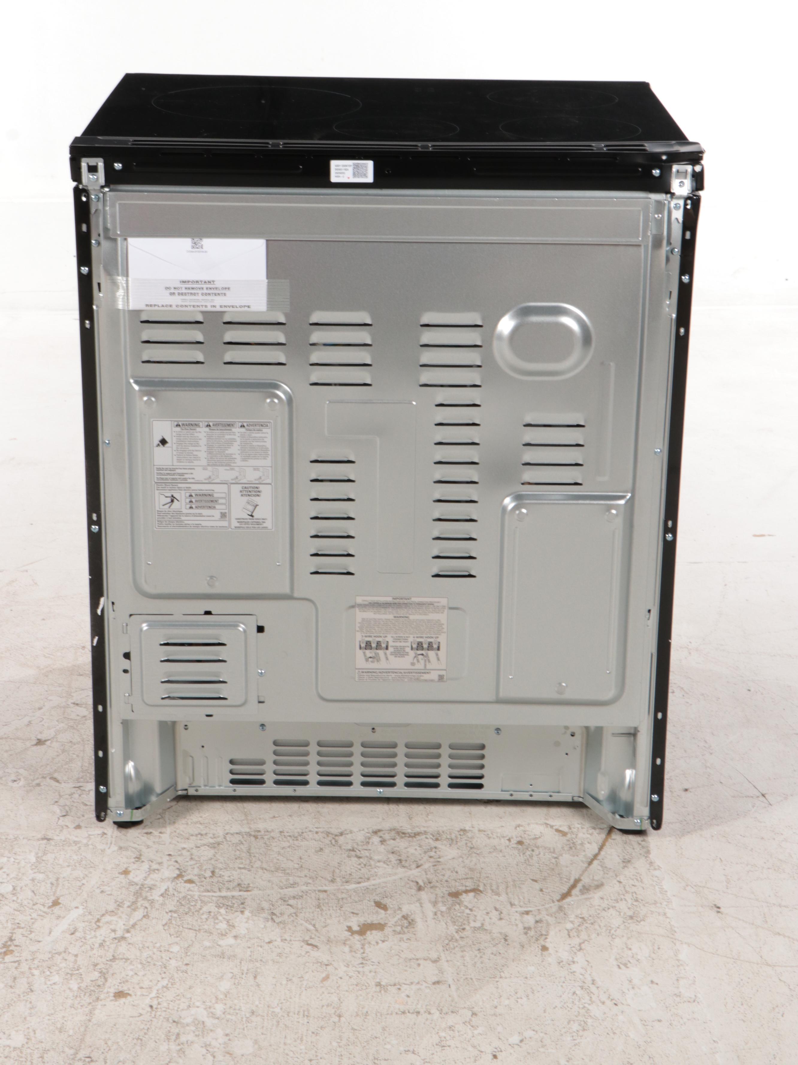 Samsung Stainless Steel Slide-in Electric Range With Smart Dial and Air Fry