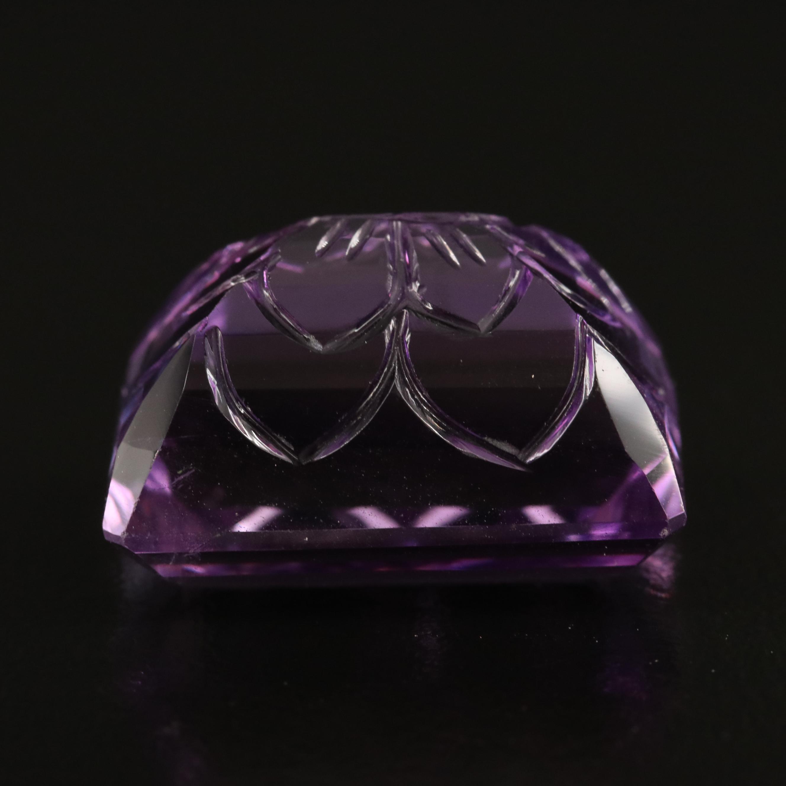 Loose 37.00 CT Amethyst