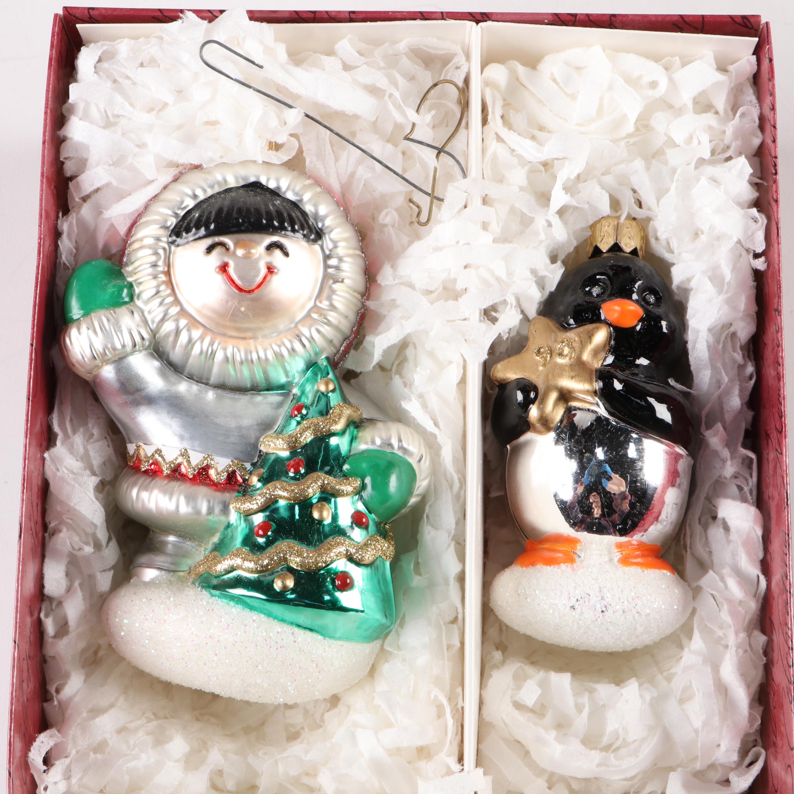 Hallmark Keepsake Handblown Glass and Other Christmas Ornaments