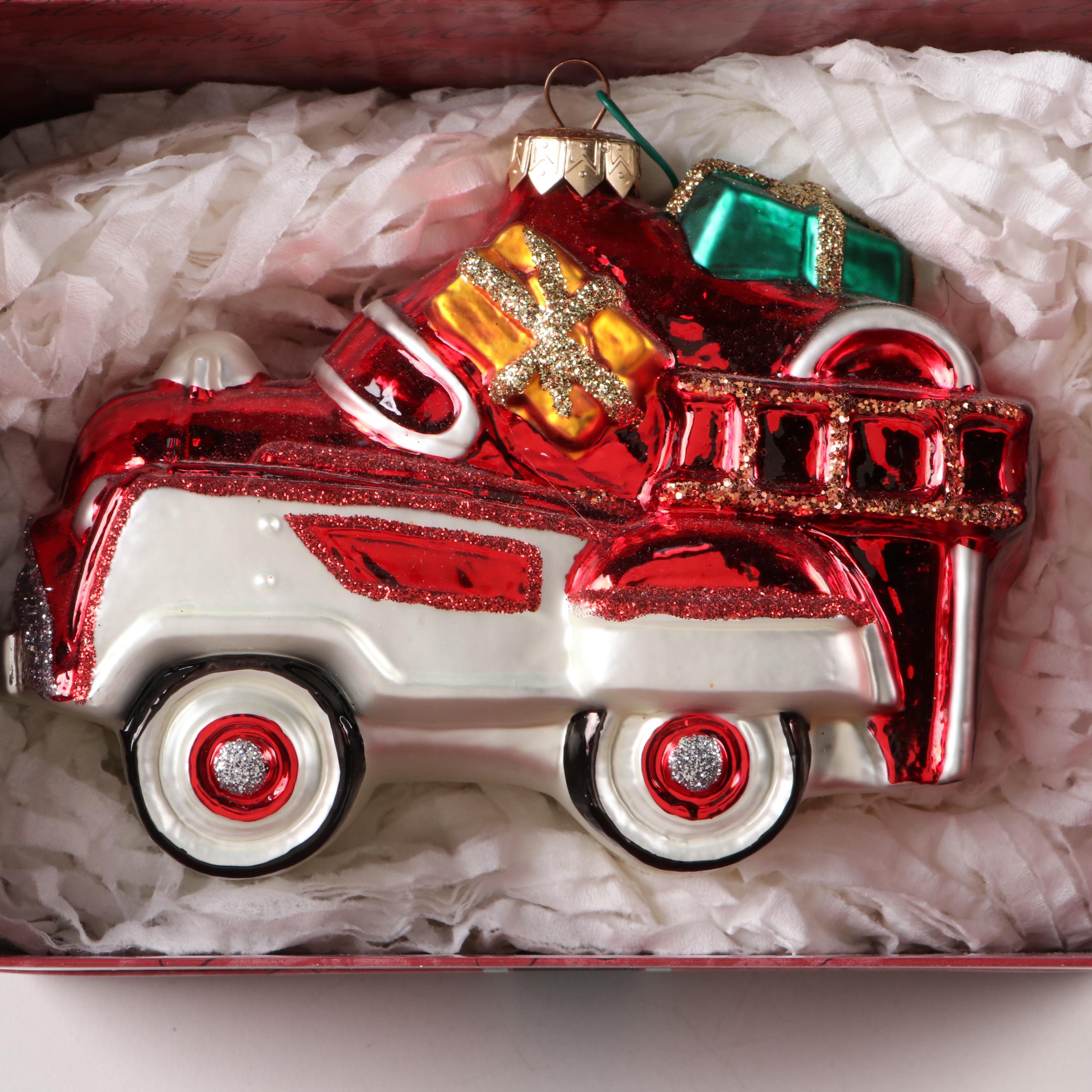 Hallmark Keepsake Handblown Glass and Other Christmas Ornaments