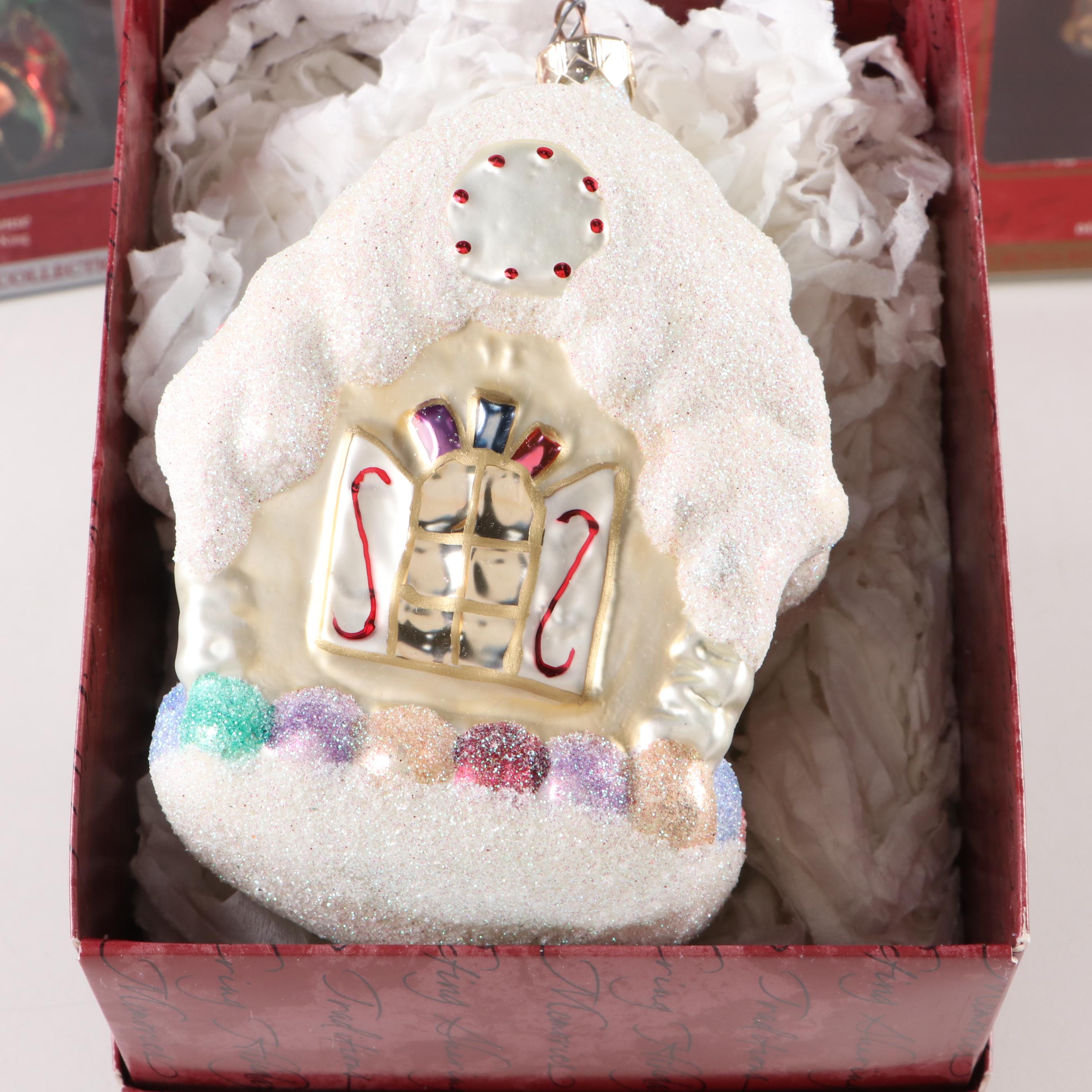 Hallmark Keepsake Handblown Glass and Other Christmas Ornaments