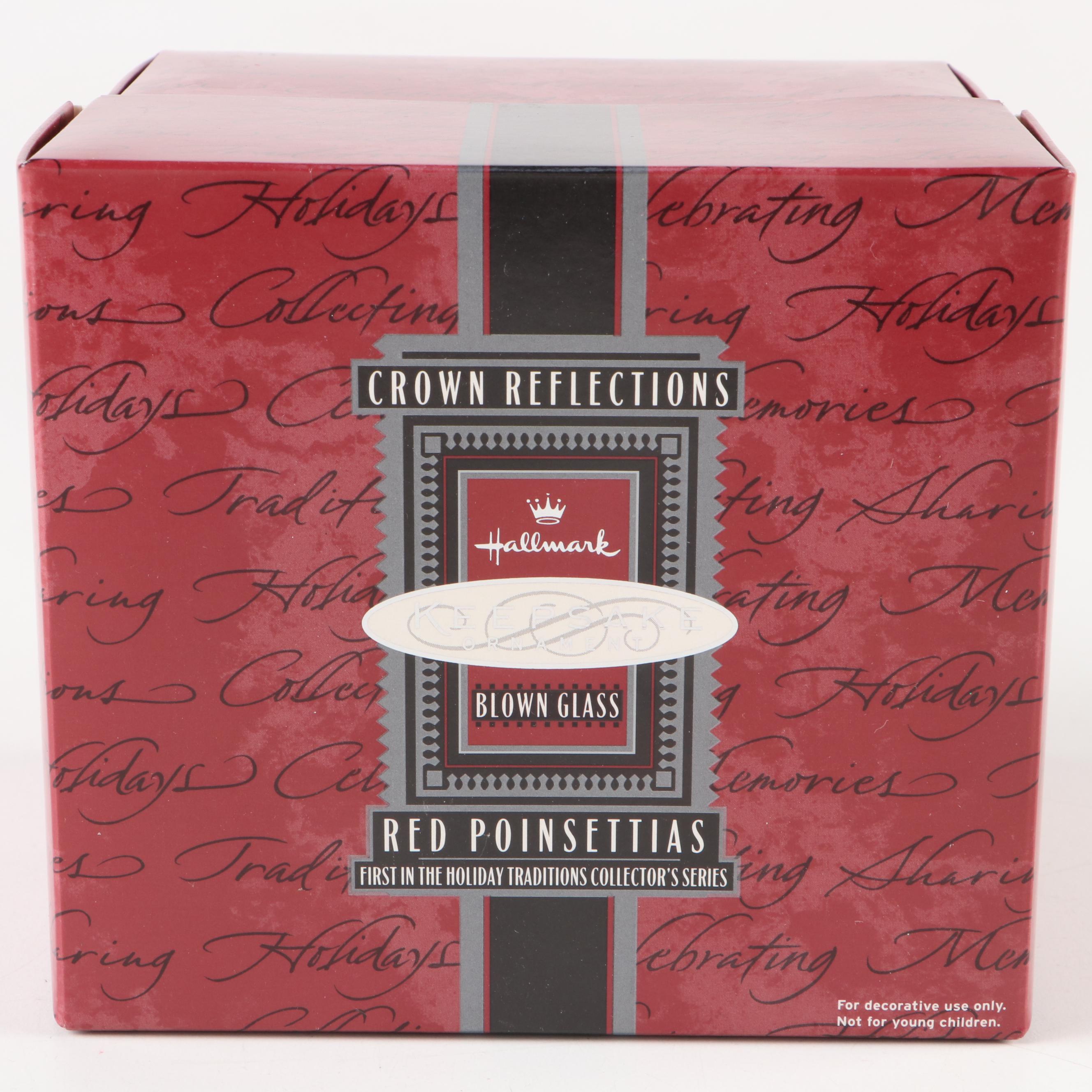 Hallmark Keepsake Handblown Glass and Other Christmas Ornaments