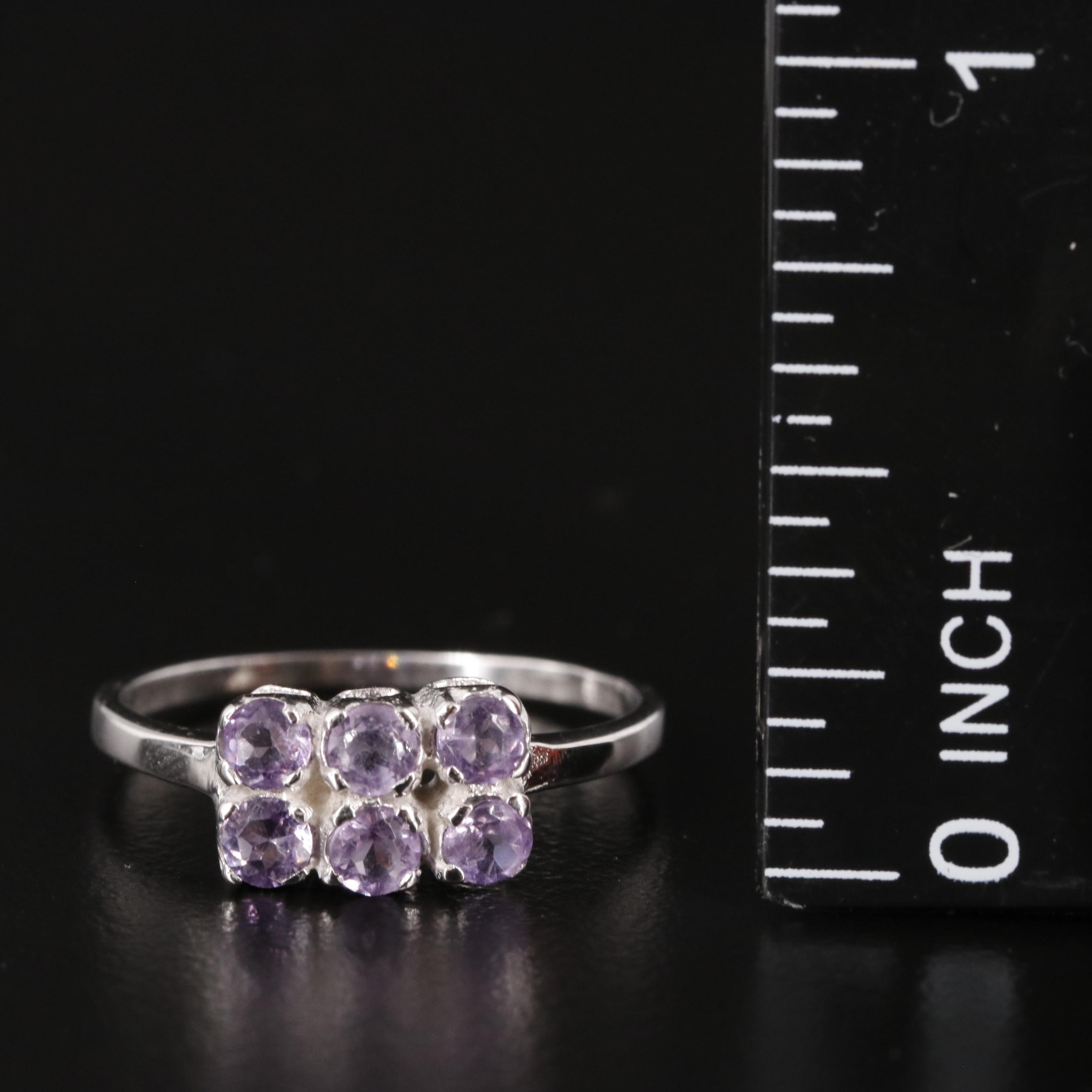Sterling Amethyst Ring