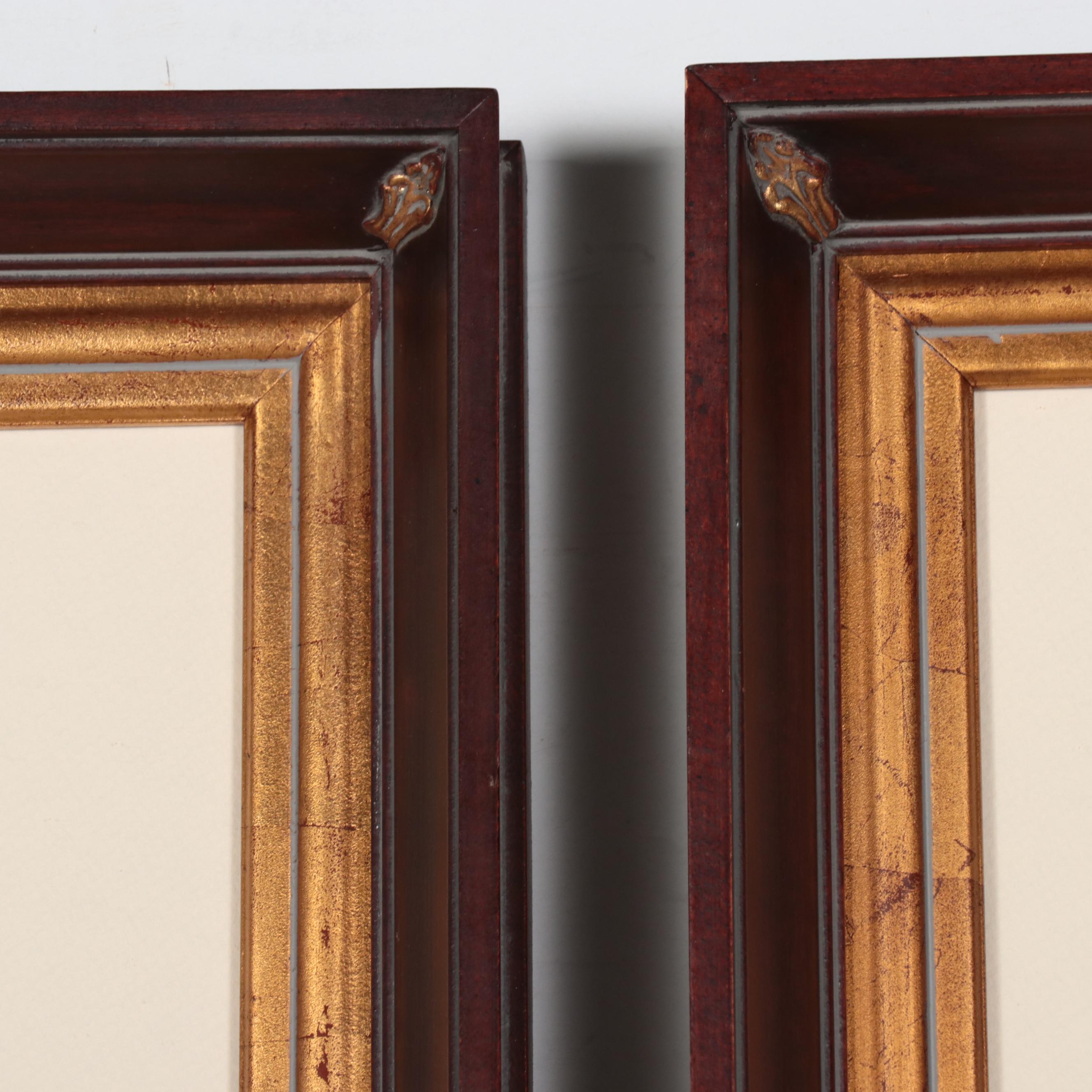 Hand-Colored Lithographs After Giovanni Battista Piranesi of Vases