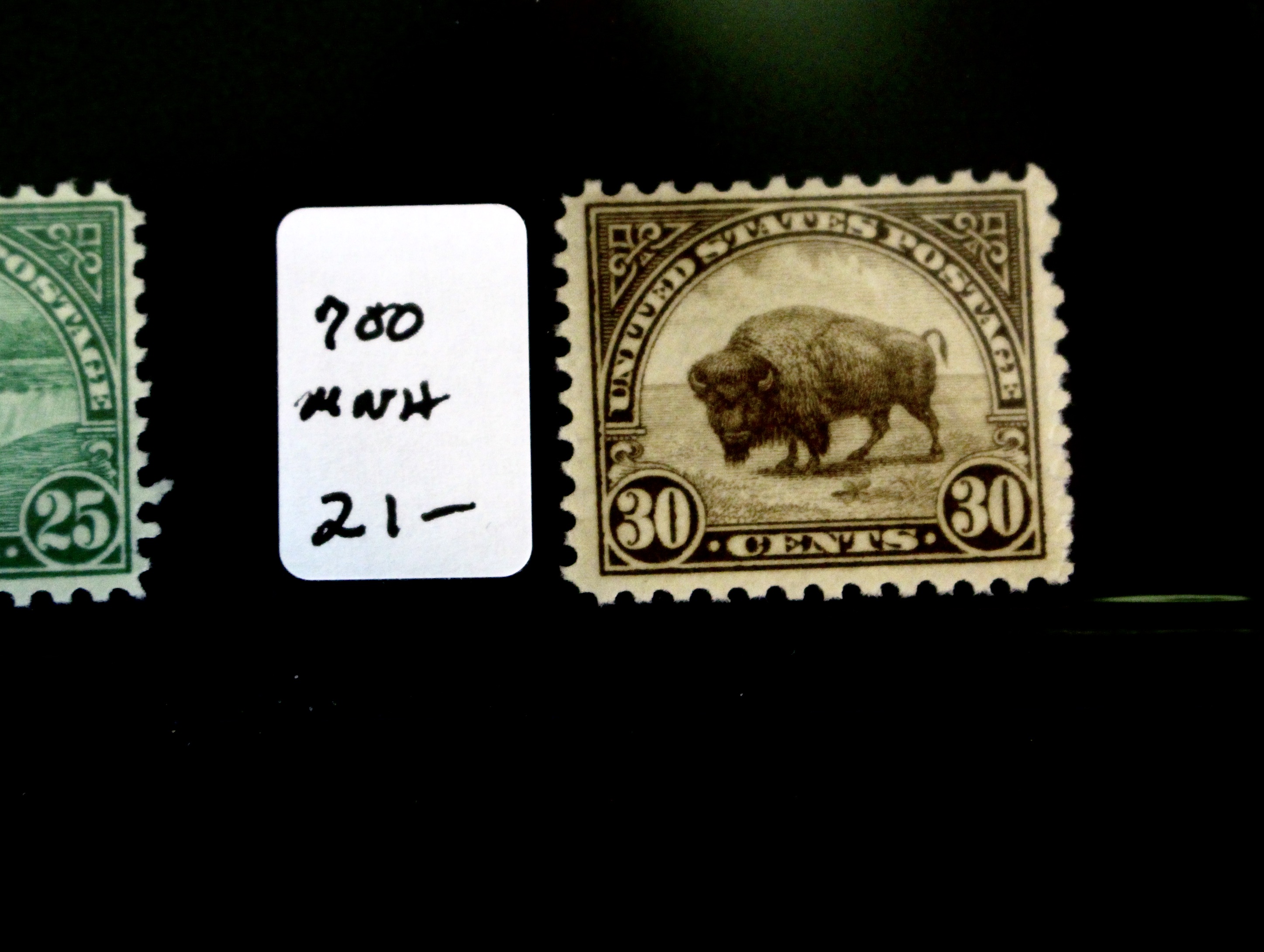 Twenty-Eight Mint Never Hinged U.S. Postage Stamps