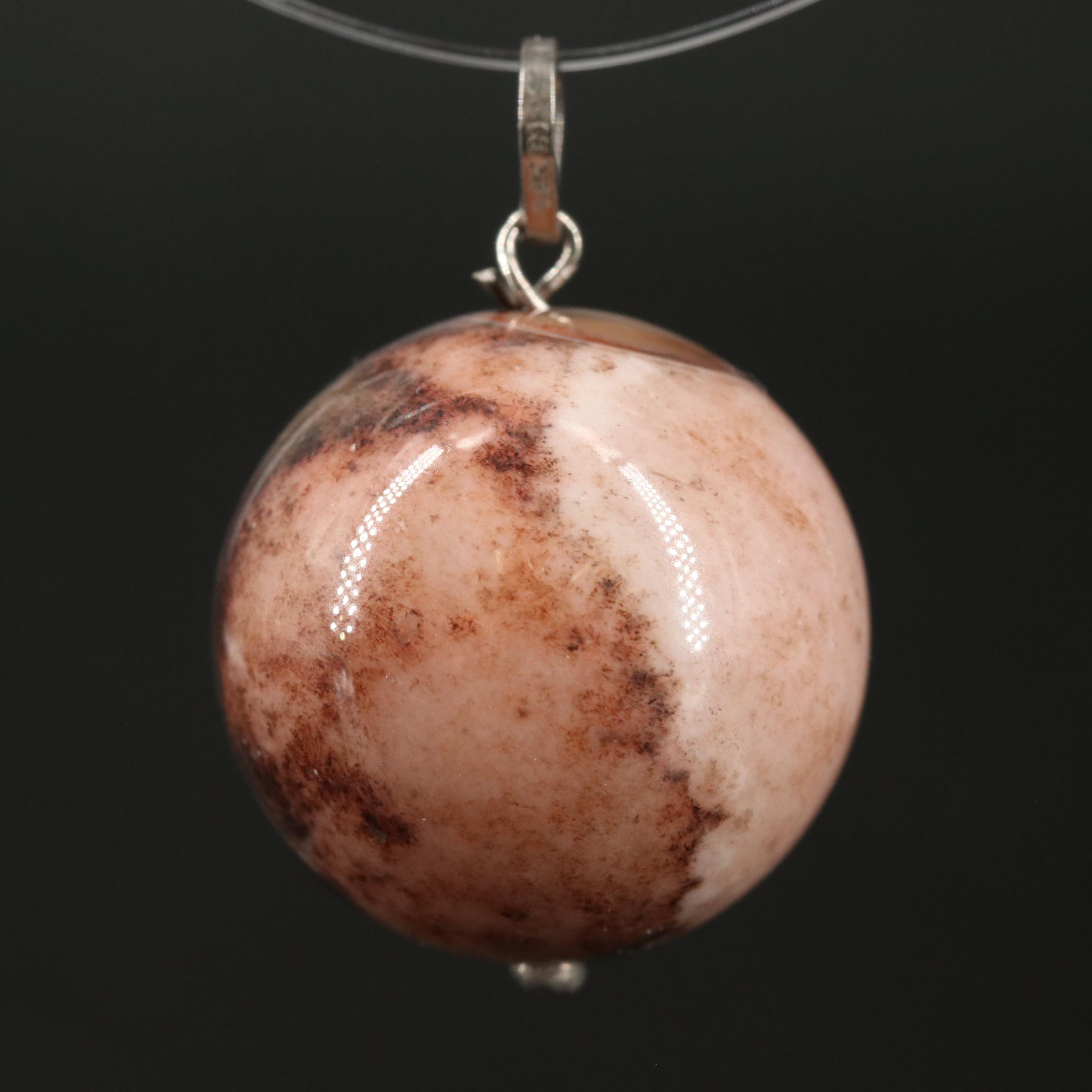 14K Jasper Pendant