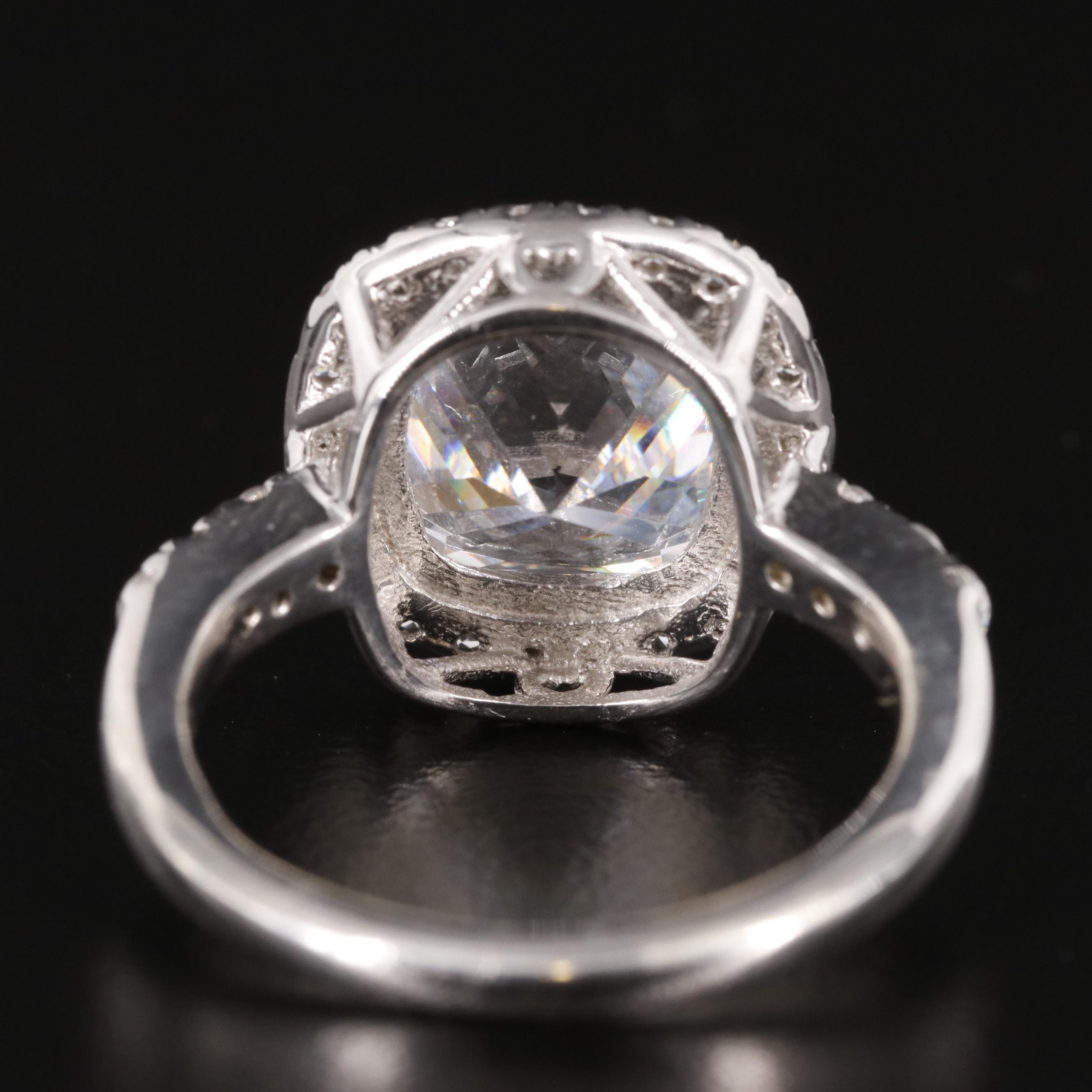 Sterling Cubic Zirconia Ring
