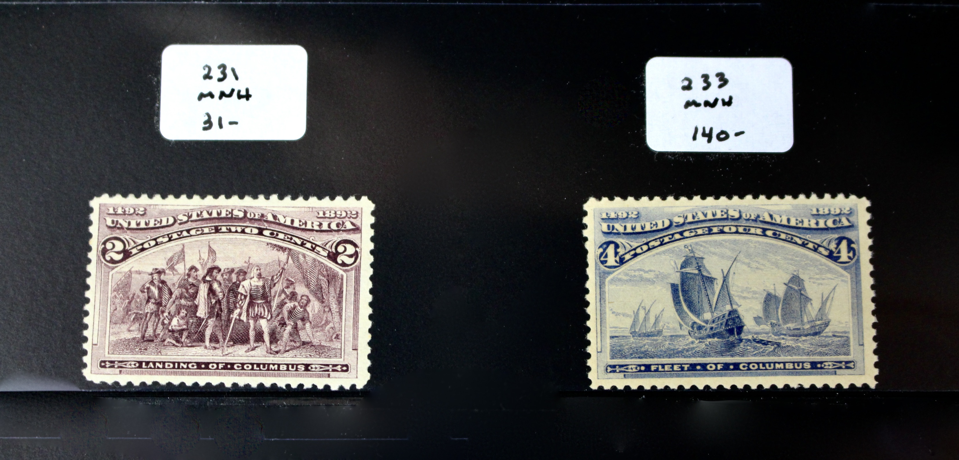 Nineteen Mint and MNH U.S. Postage Stamps