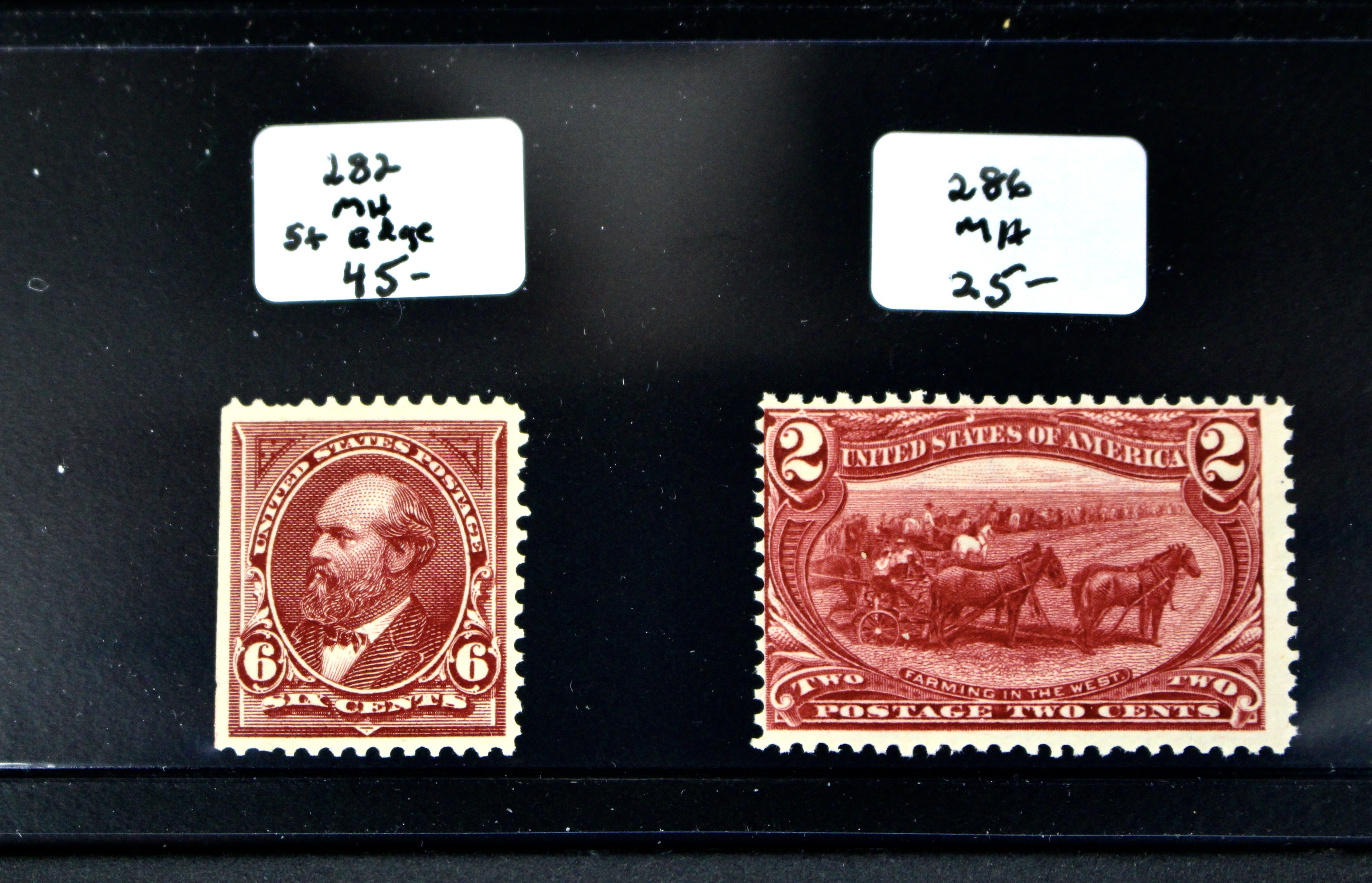 Nineteen Mint and MNH U.S. Postage Stamps