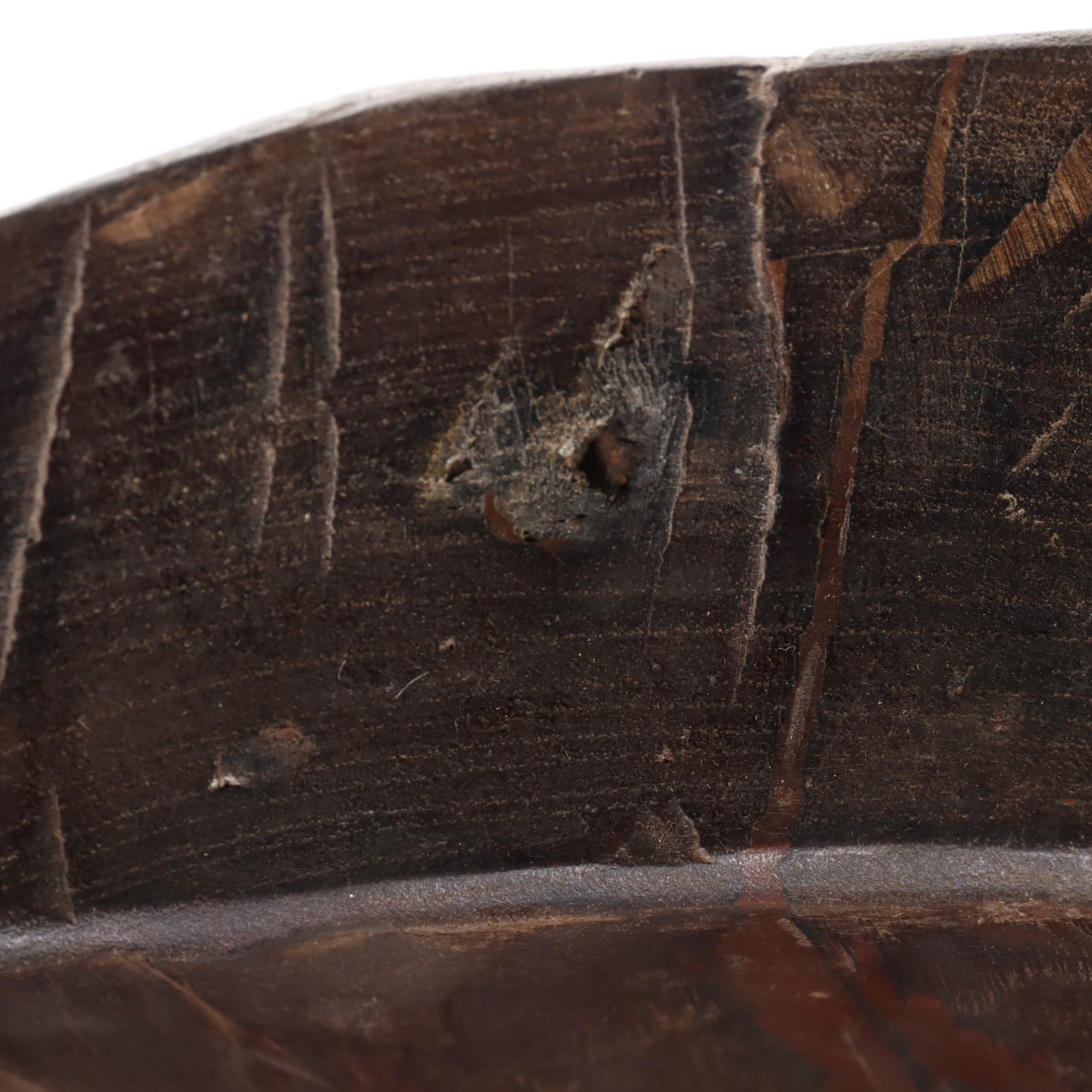 Nagaland (India) Carved Log Chair