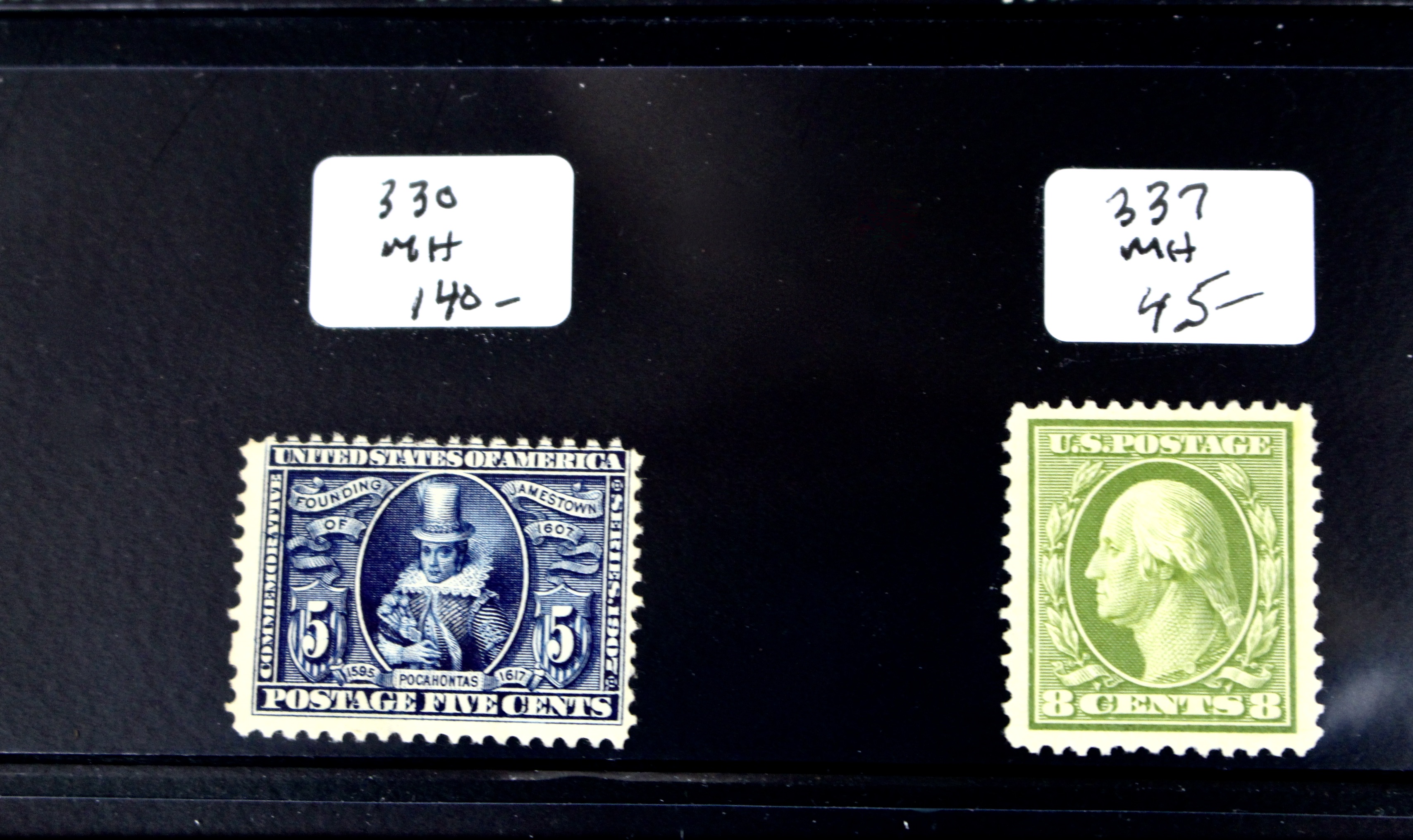 Nineteen Mint and MNH U.S. Postage Stamps