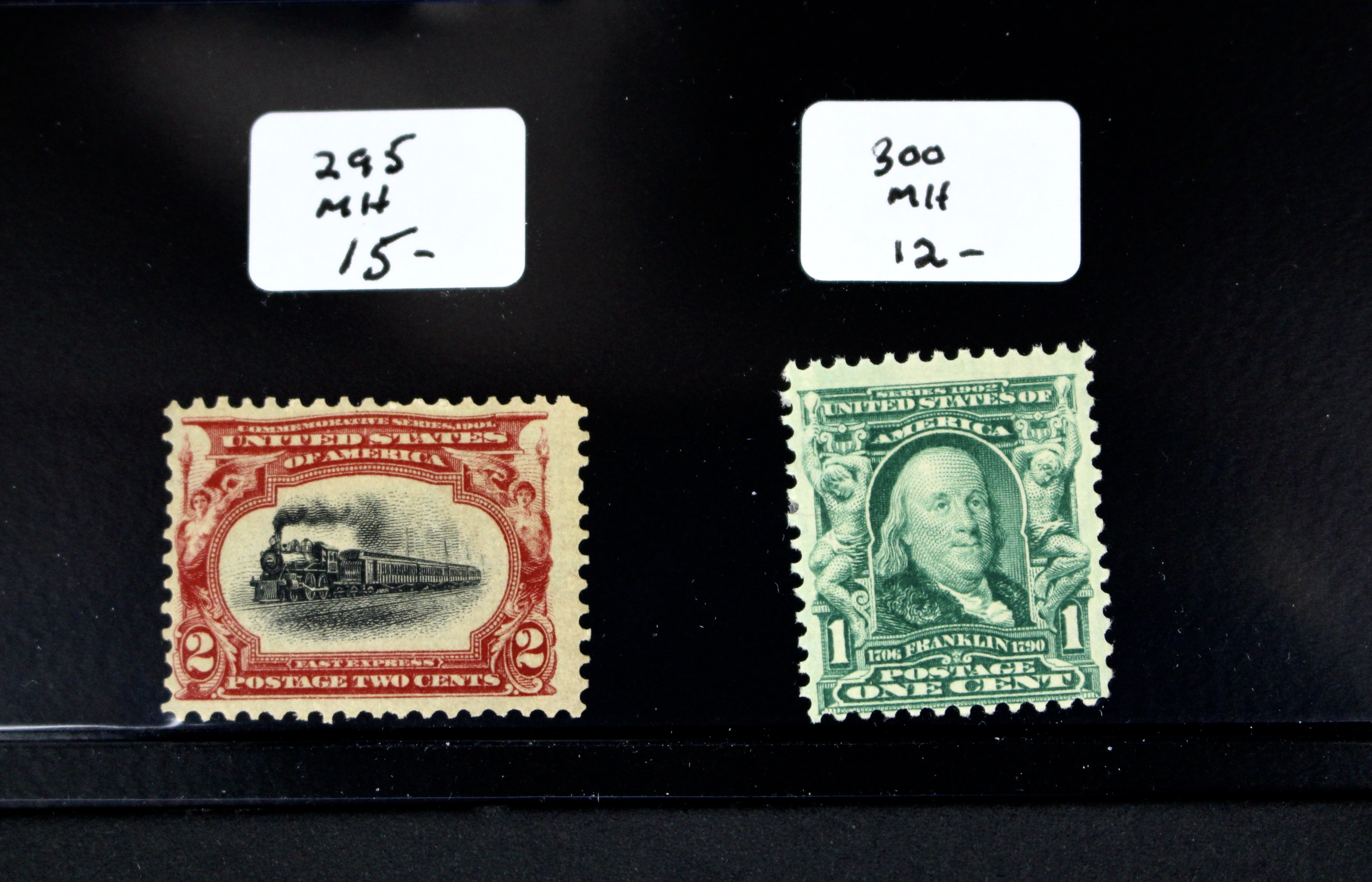 Nineteen Mint and MNH U.S. Postage Stamps
