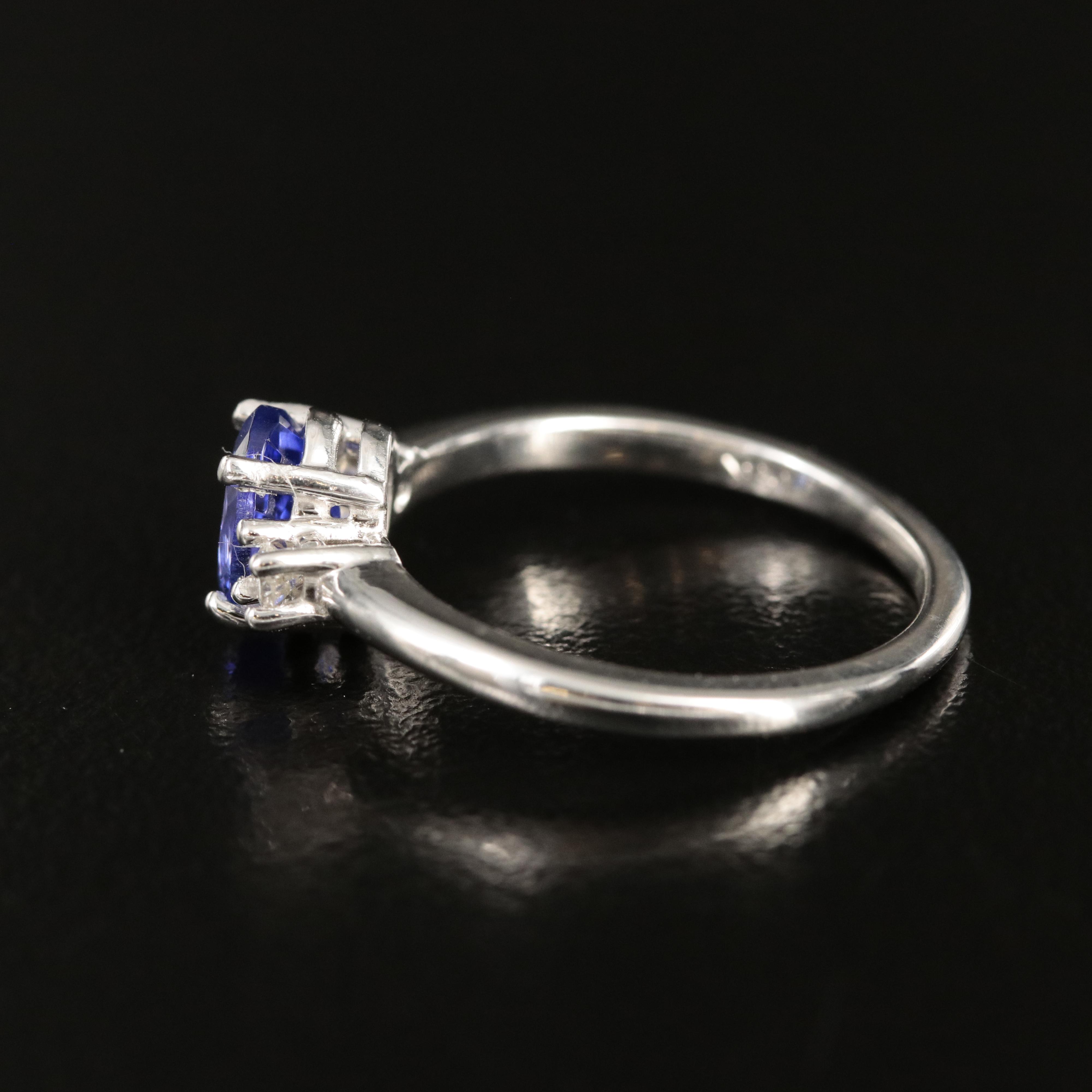 14K Tanzanite and Diamond Ring