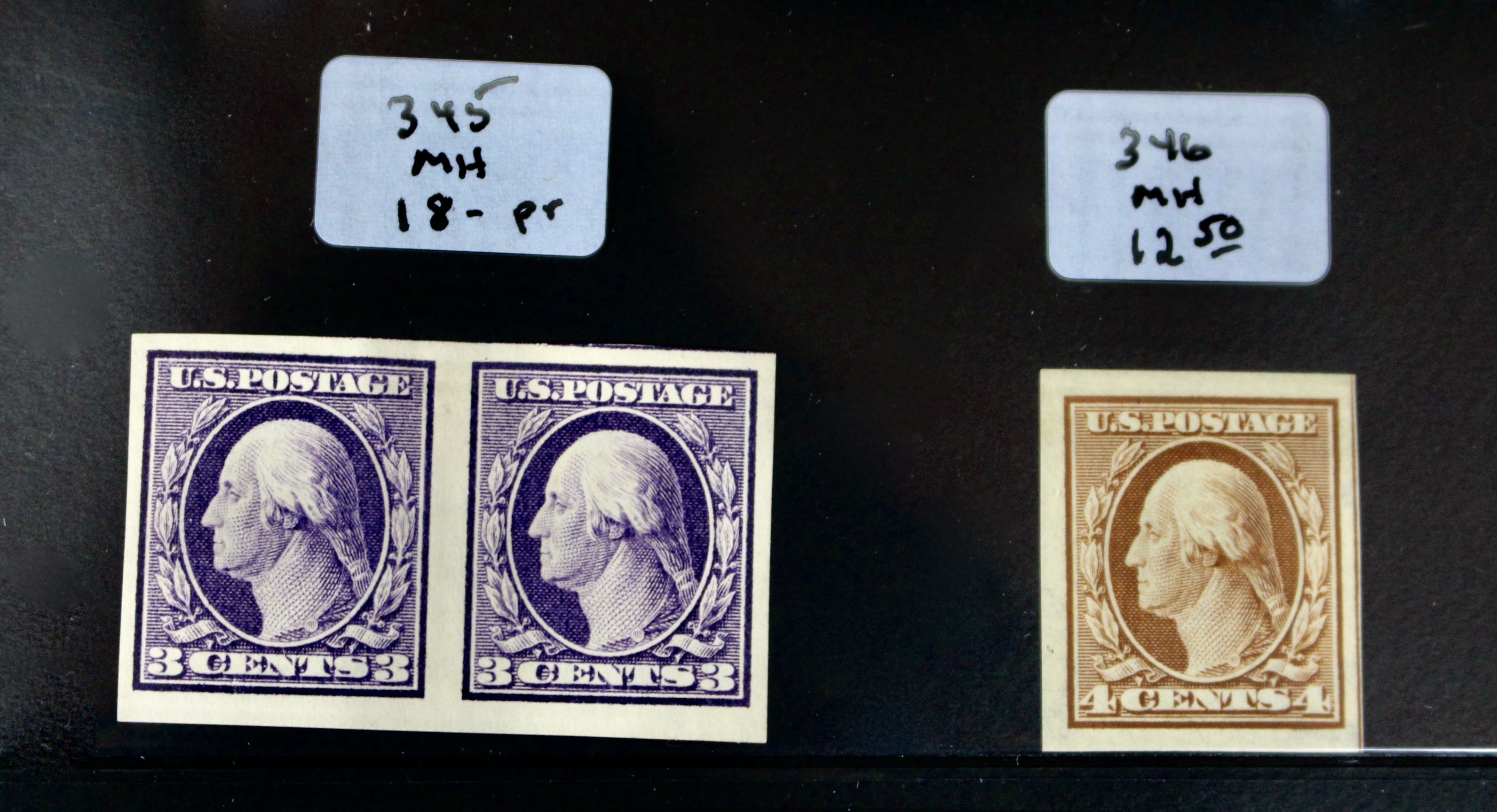 Twenty-Four Mint and MNH U.S. Postage Stamps