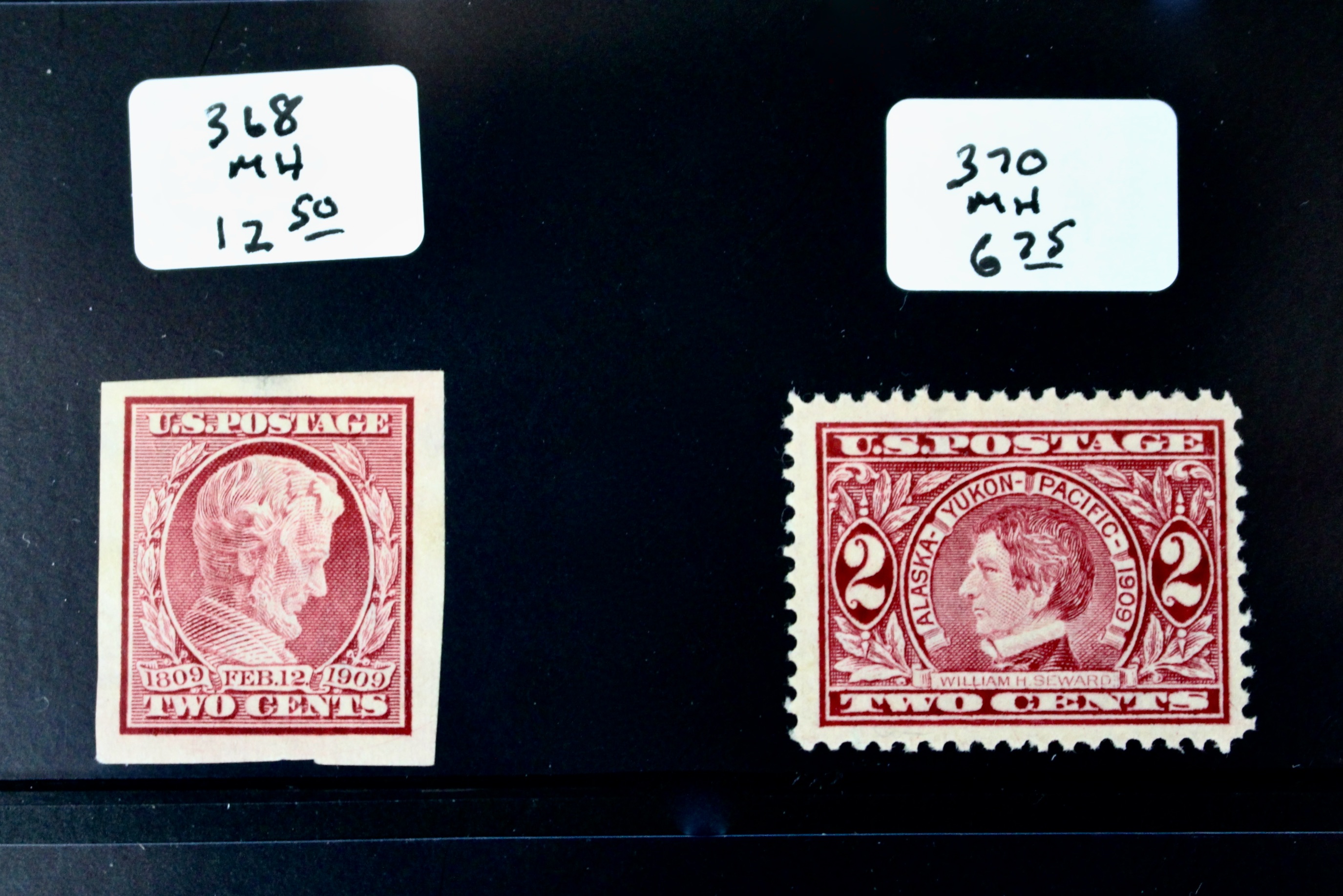 Twenty-Four Mint and MNH U.S. Postage Stamps