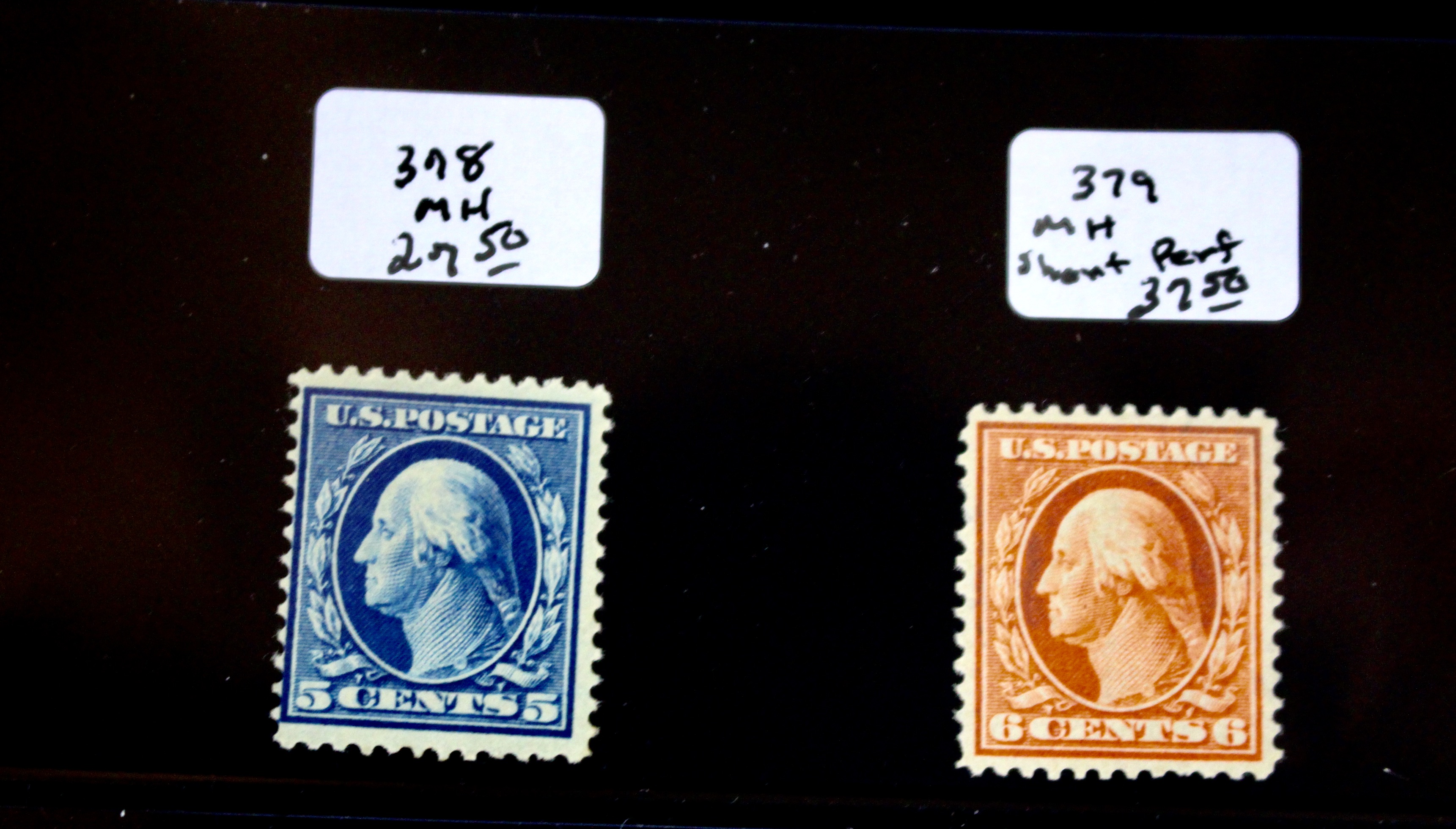 Twenty-Four Mint and MNH U.S. Postage Stamps