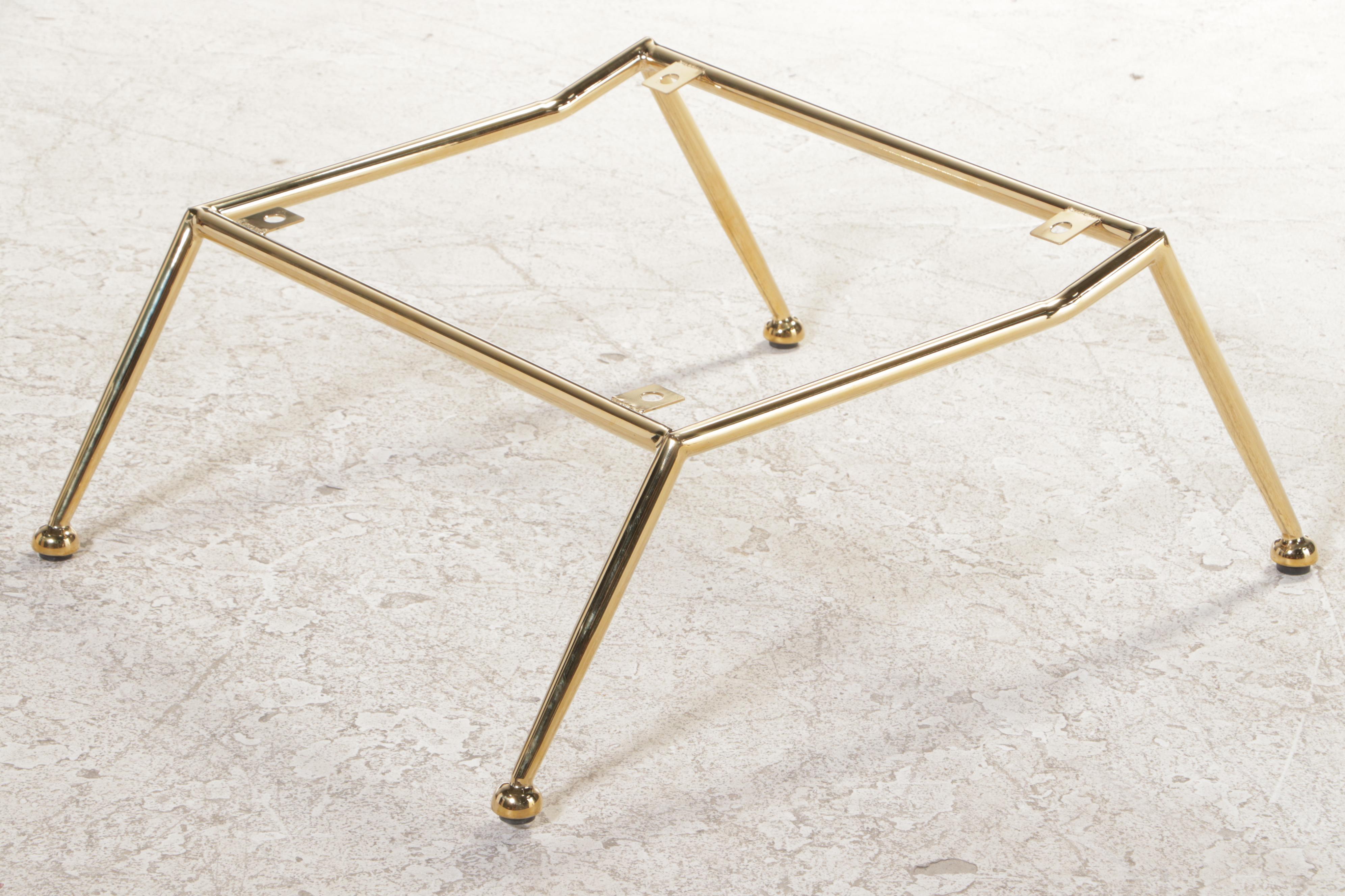 Matthew Izzo Home "Conrad" Lounge Chair with Metal Base