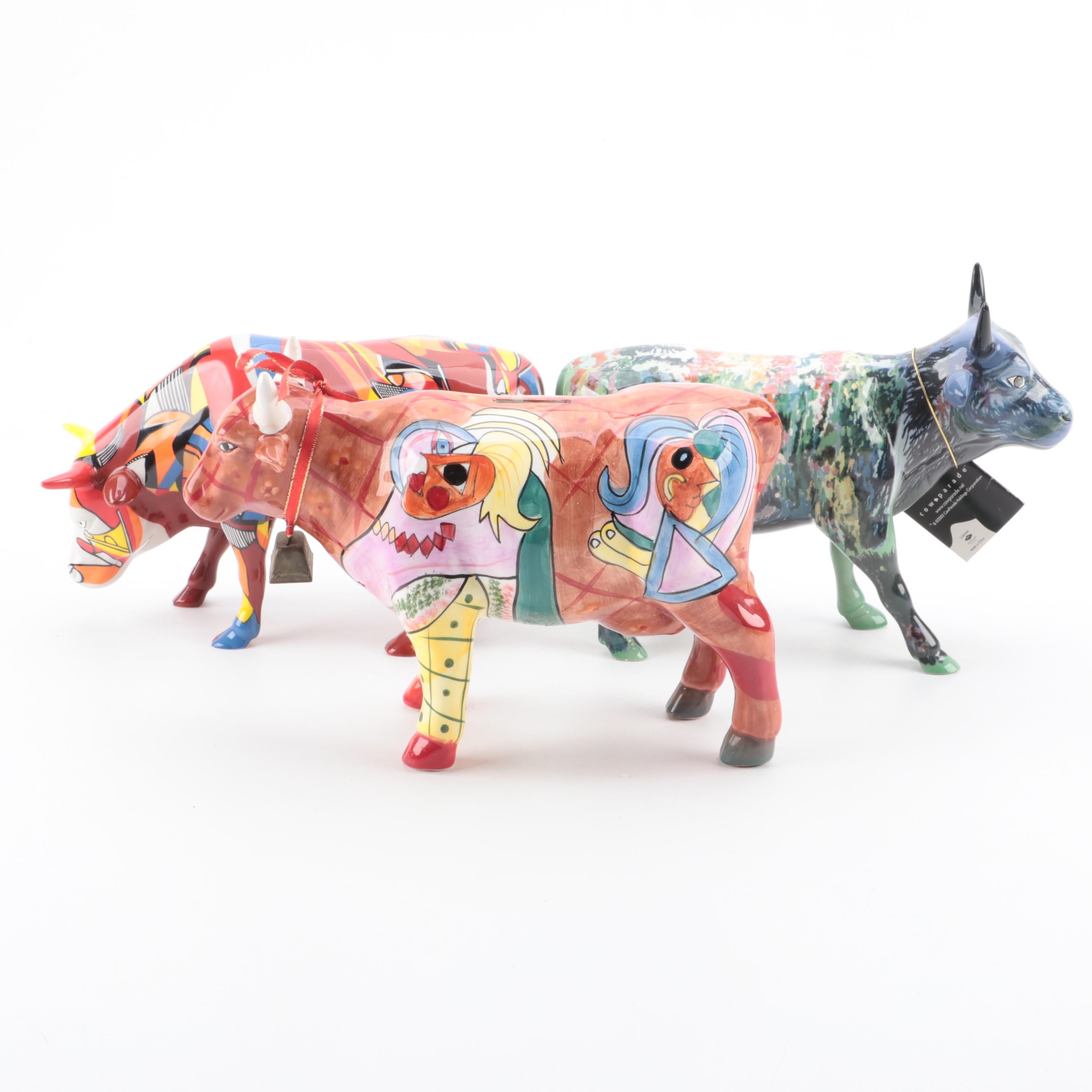 Cow Parade Ceramic and Resin Cow Figurines and More